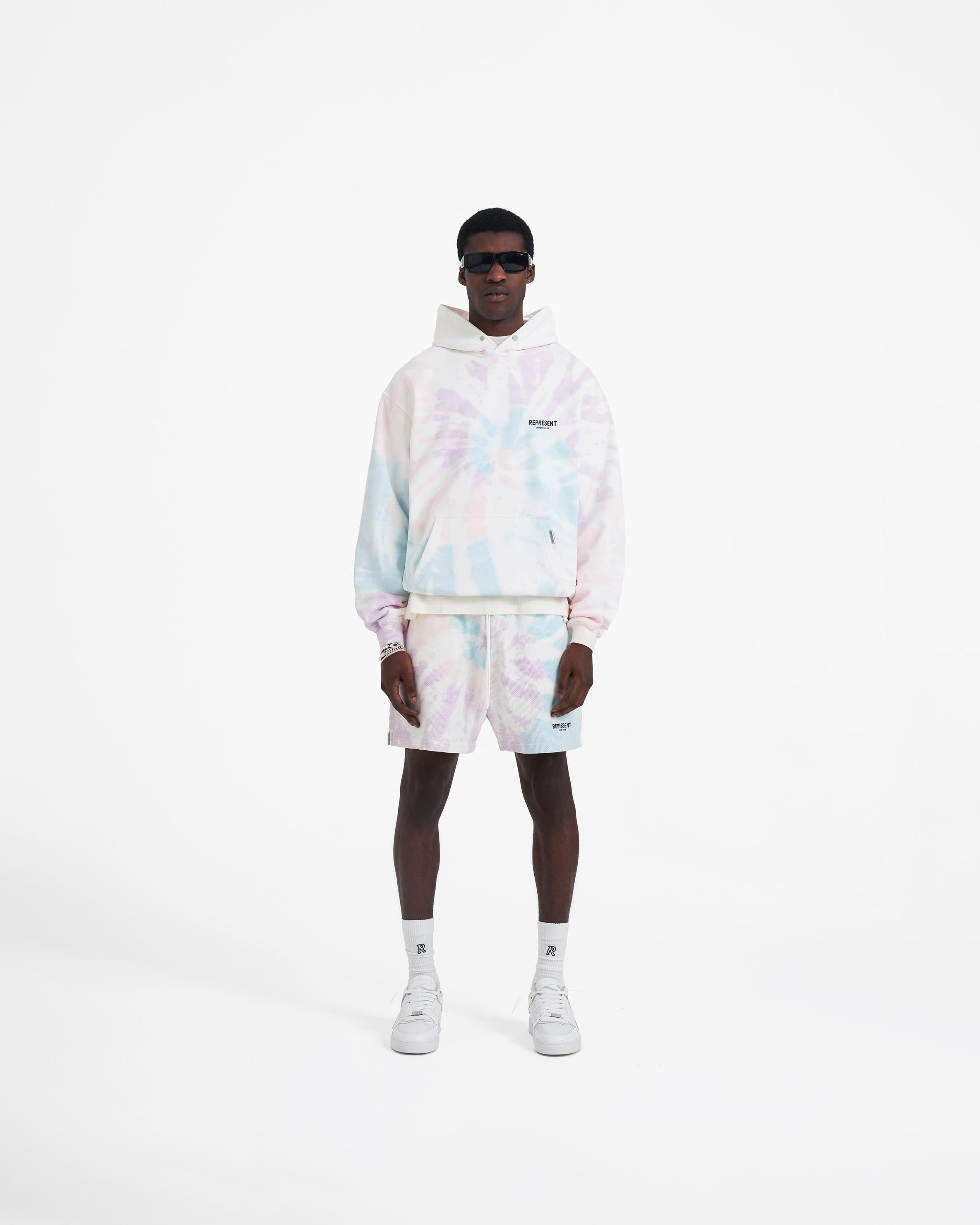 Represent Owners Club Tie Dye Hoodie - Stylish & Comfortable Pullover for Streetwear, Casual Outfits & Loungewear