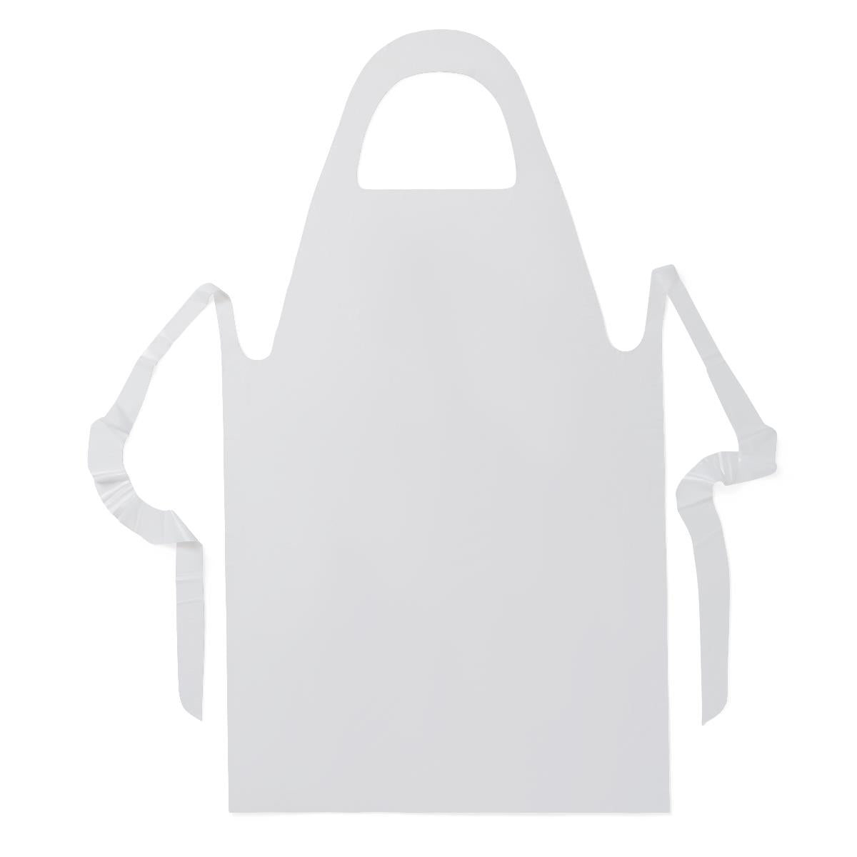 Premium White Pullover Apron - Comfortable & Stylish Kitchen Apron for Cooking, Baking, and Grilling - Ideal for Chefs, Home Cooks, and BBQ Enthusiasts