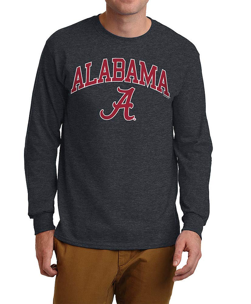 Elite Fan Shop Men's Arch Long Sleeve T-Shirt - Comfortable Cotton Crewneck Shirt for Casual Wear, Workout & Everyday Outfits