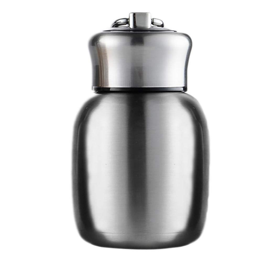 Gets Mini 7 oz Stainless Steel Water Bottle - Portable Vacuum Insulated Sports Tumbler for Hot & Cold Drinks, Leak Proof Design - Perfect for Gym, Hiking, Travel & Outdoor Activities