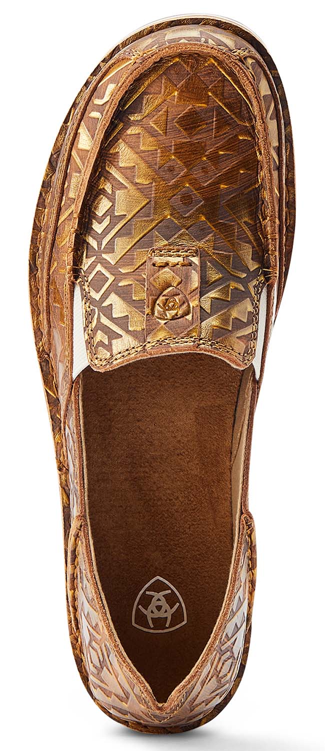 Ariat Women's Cruisers Western Boots - Copper Blanket Embossed Leather Cowgirl Boots for Riding, Country Fashion & Everyday Wear