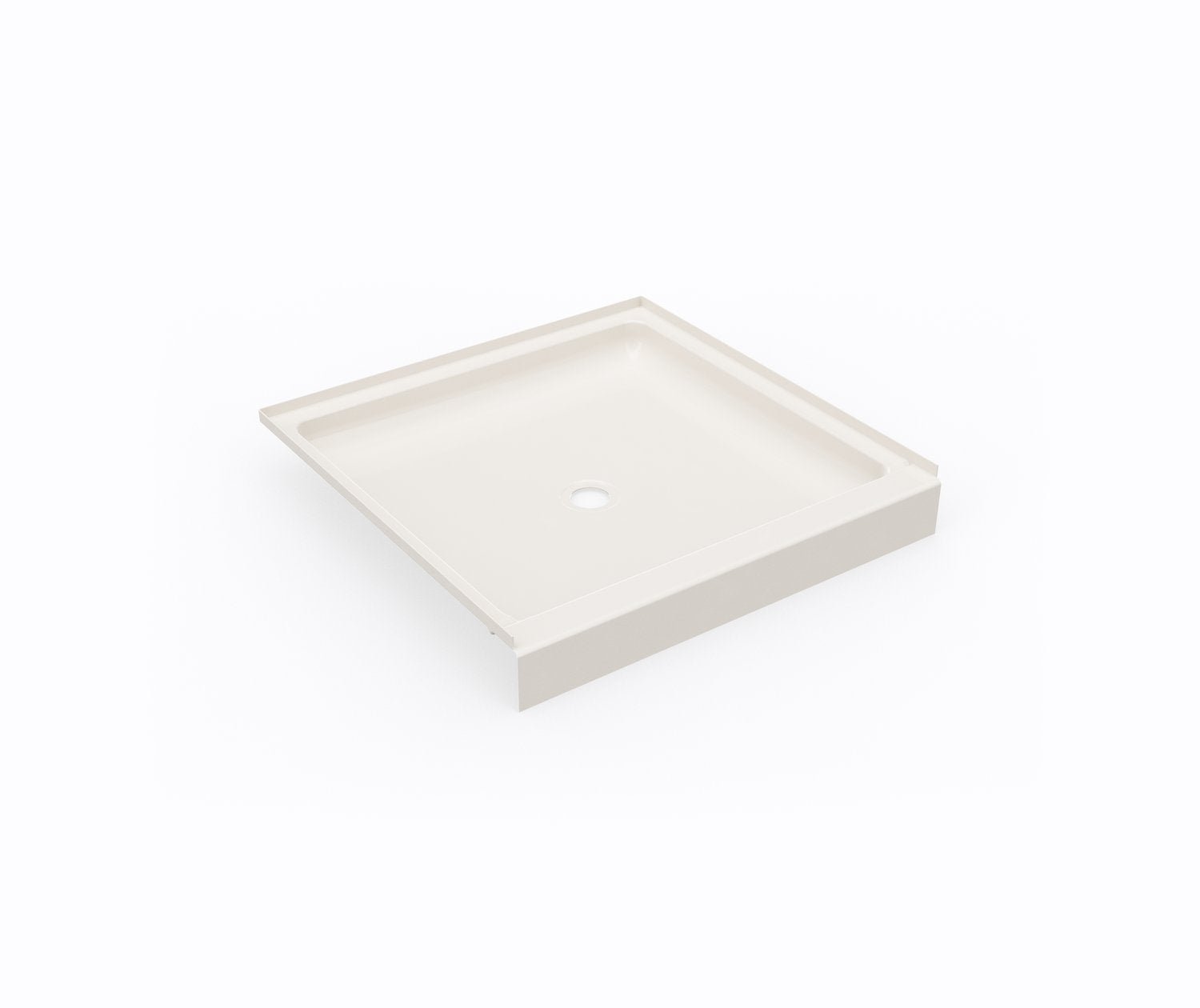 36 x 36 Swanstone Single Threshold Shower Pan - Durable & Slip-Resistant Bathroom Floor Base for Easy Installation | Perfect for Home Renovation & ADA Compliant Showers