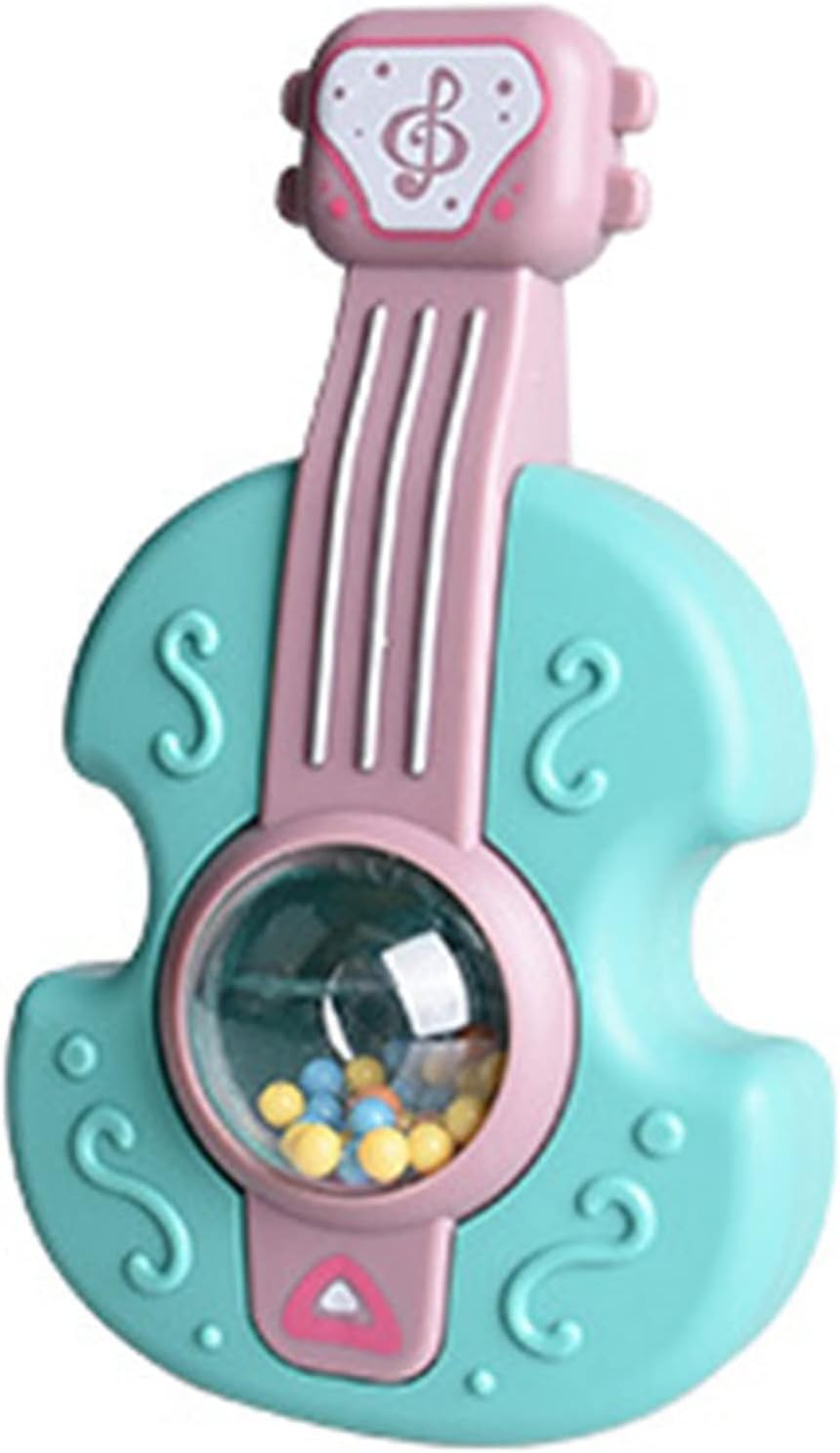 CATBL Shaking Bell Toy - Ergonomic Developmental Sensory Toy with Delightful Sounds, Dreamy Mini Guitar for Kids | Perfect for Playtime, Early Learning & Sensory Development