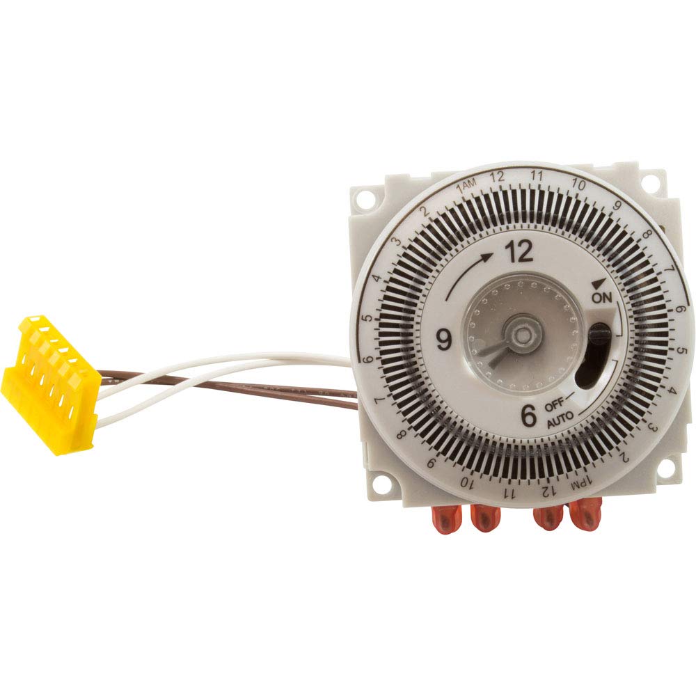 Hayward GLX-TROL-TIMER 24-Hour 120V Grasslin Timer Replacement for Hayward Goldline Salt Chlorine Generators - Pool Equipment Upgrade for Saltwater Systems