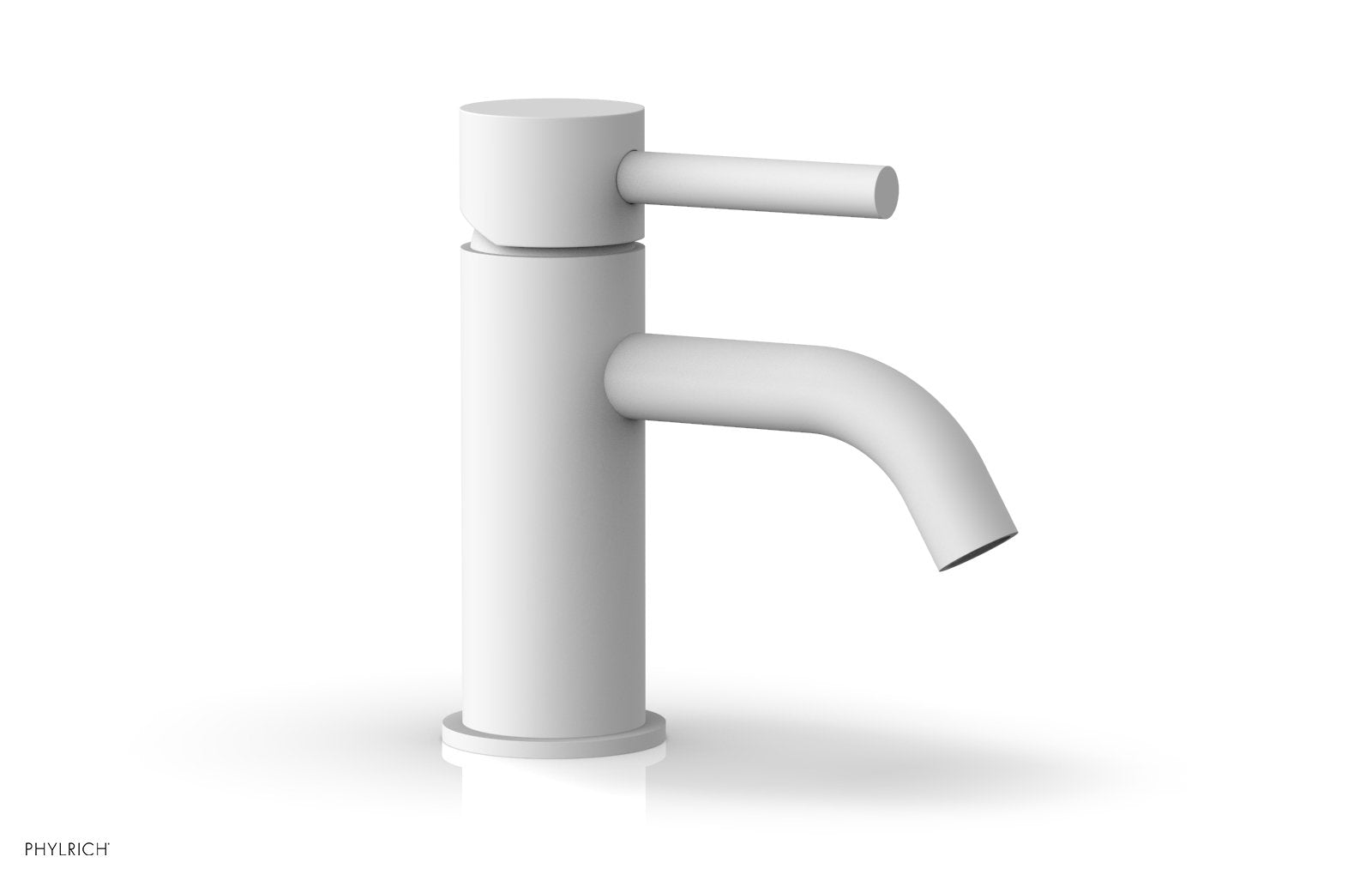 BASIC II Single Hole Bathroom Faucet with Lever Handle - Chrome Finish for Sink Vanity, Modern Waterfall Spout Design - Perfect for Home, Hotel & Restaurant Use