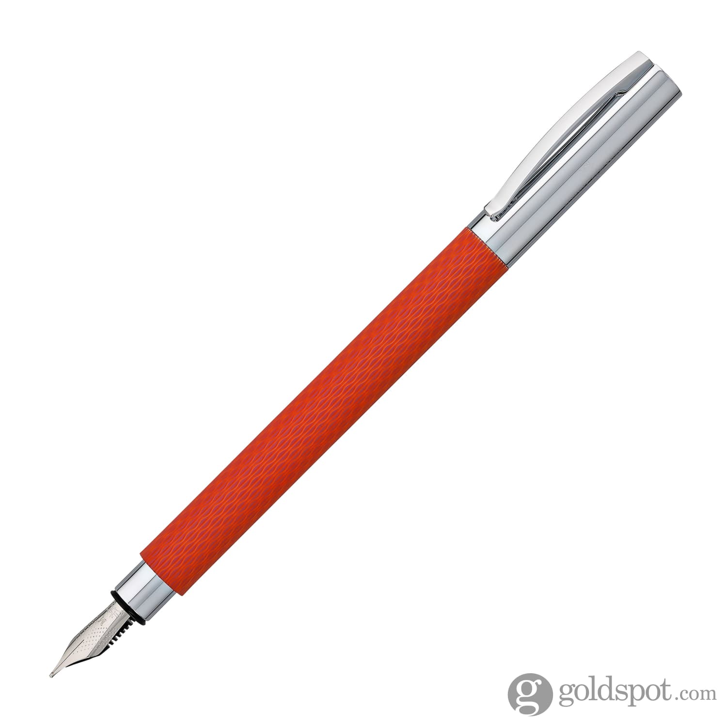 Faber-Castell Ambition OpArt Fountain Pen - Autumn Leaves Design, Premium Writing Instrument for Calligraphy, Journaling & Gifts | Perfect for Office, School & Artistic Use