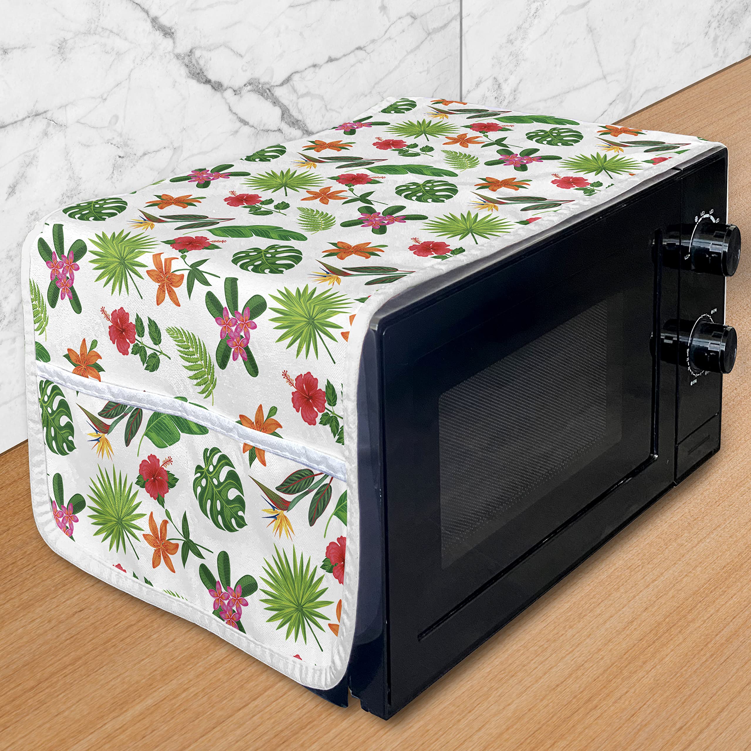 Ambesonne Waterproof Microwave Cover with Pockets - 36