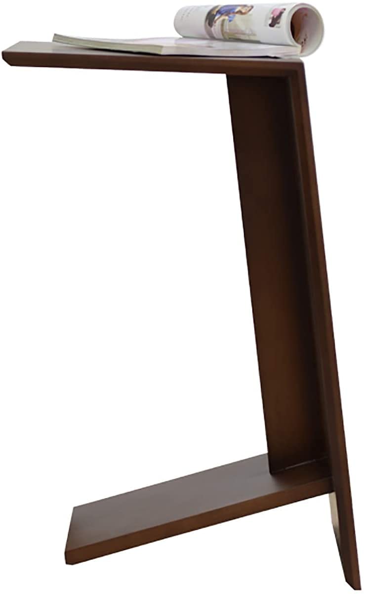 Solid Wood Side Table - 38×38.5×68cm Coffee Table for Living Room, Bedroom, Office & Balcony | No Assembly Required | Modern Home Decor Accent Piece | Perfect for Holding Lamps, Books & Drinks (Available in Multiple Colors)