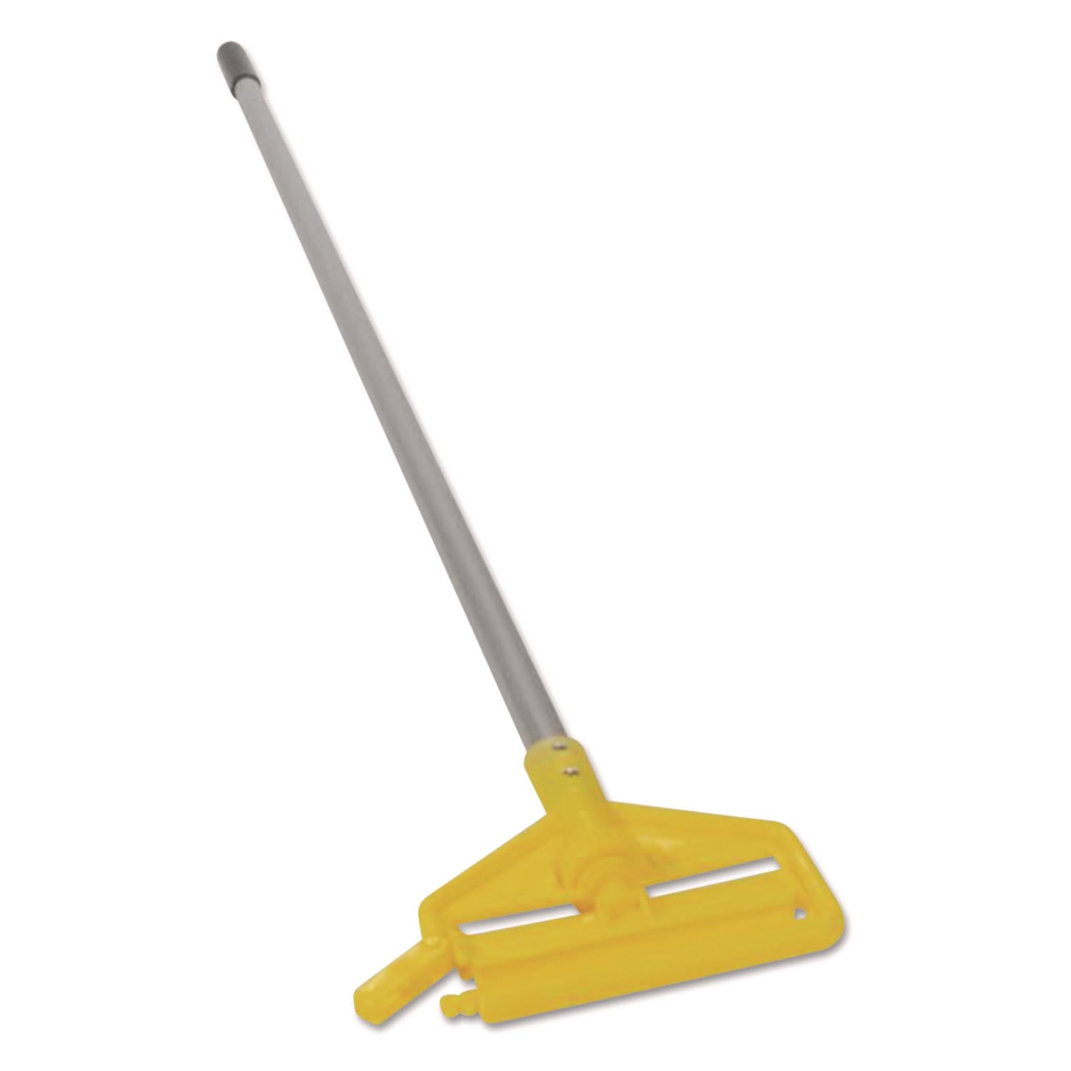 Rubbermaid Commercial 60-Inch Vinyl Aluminum Wet Mop Handle - Heavy Duty Cleaning Tool for Floors, Kitchens & Restaurants (Model FGH136000000)