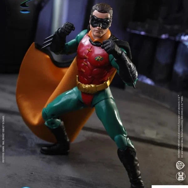 Batman Forever DC Multiverse Robin Action Figure - Collectible Build-A-Figure Nightmare Bat - Perfect for DC Comics Fans & Collectors - Great for Display, Play, and Completing Your DC Multiverse Collection