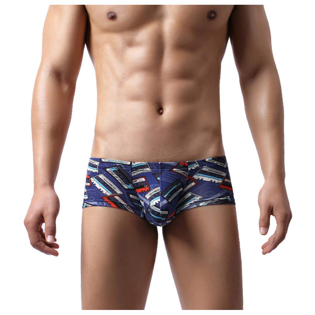 Breathable Mesh Men's Underwear - Lightweight & Comfortable Translucent Boxer Briefs for Everyday Wear, Workout & Sleep