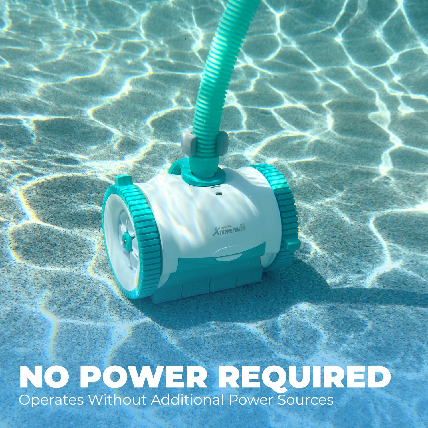 XtremepowerUS Automatic Suction-Side Pool Vacuum Cleaner with 39ft Hose - Ideal for In-Ground Pools up to 16x24ft | Efficient Debris Removal for Leaves, Dirt & Sand | Perfect for Backyard, Residential & Commercial Swimming Pool Maintenance