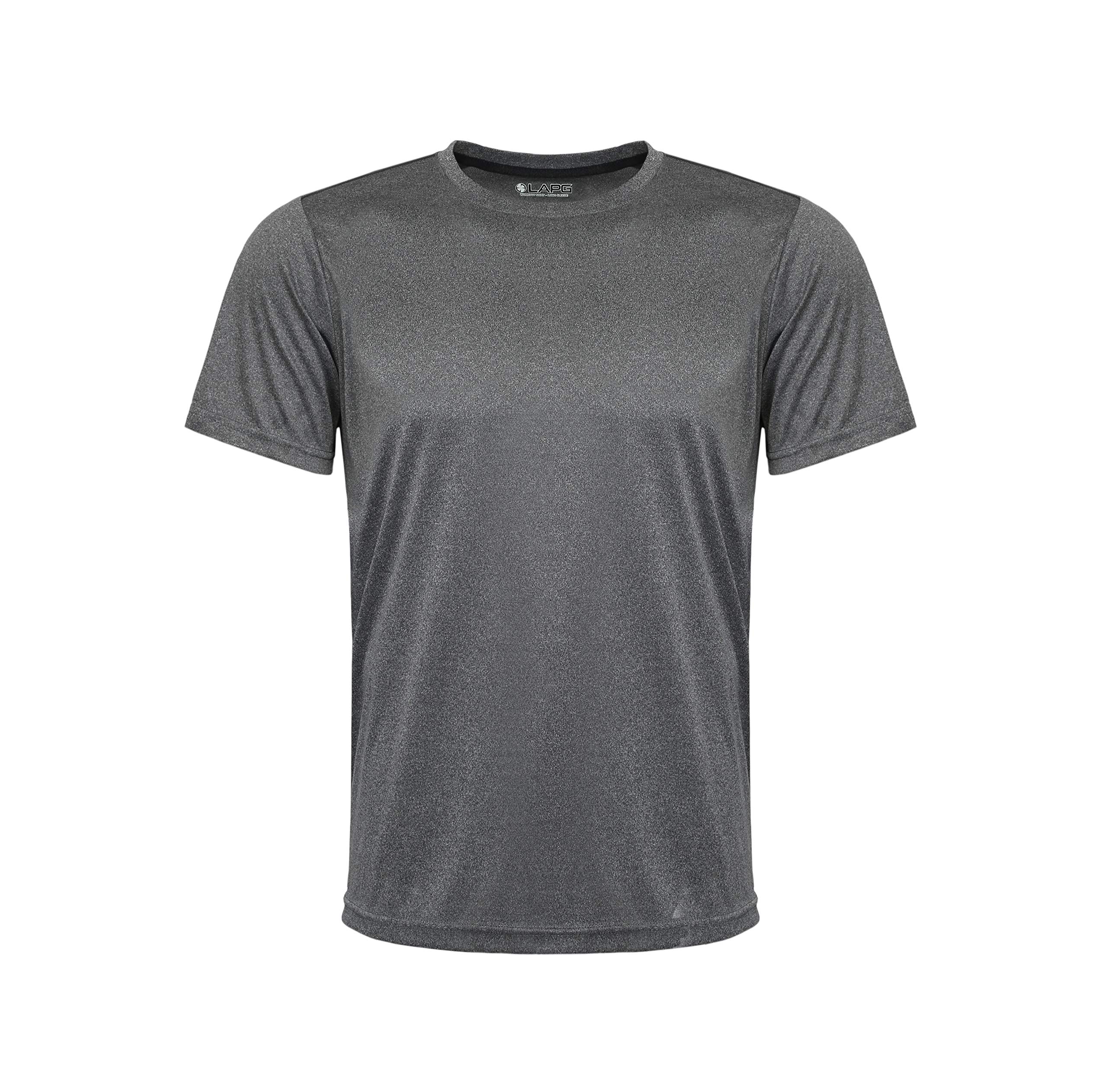 LA Police Gear Relaxed Fit Men's Workout Shirt - Lightweight Breathable Athletic T-Shirt for Gym, Running & Outdoor Activities | Moisture Wicking Activewear for Men