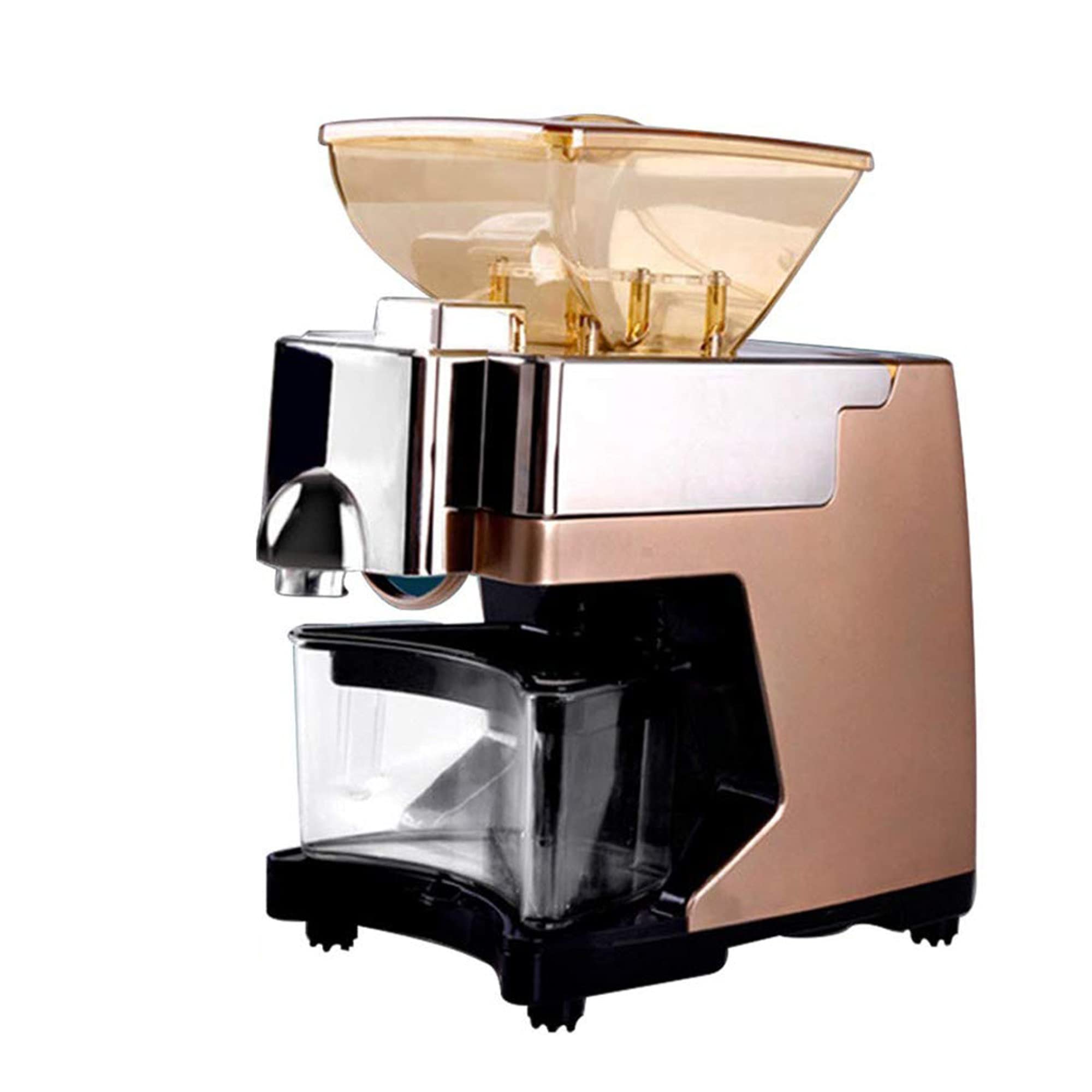 Multifunctional Automatic Oil Press Machine for Home Use - Smart One-Click Oil Extractor, Rose Gold (36x16x36cm) - Perfect for Making Healthy Cooking Oils from Nuts, Seeds & Herbs