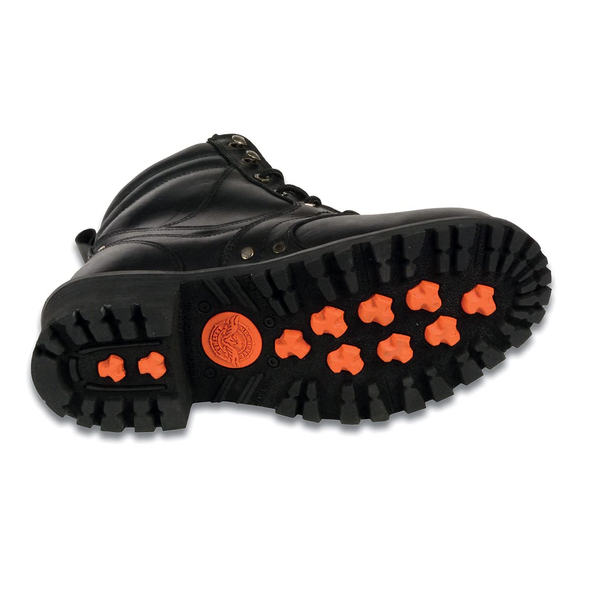 Milwaukee Men's Wide Work Boots with Zipper & Lace-Up Closure - Durable Steel Toe Construction for Construction, Landscaping & Outdoor Work