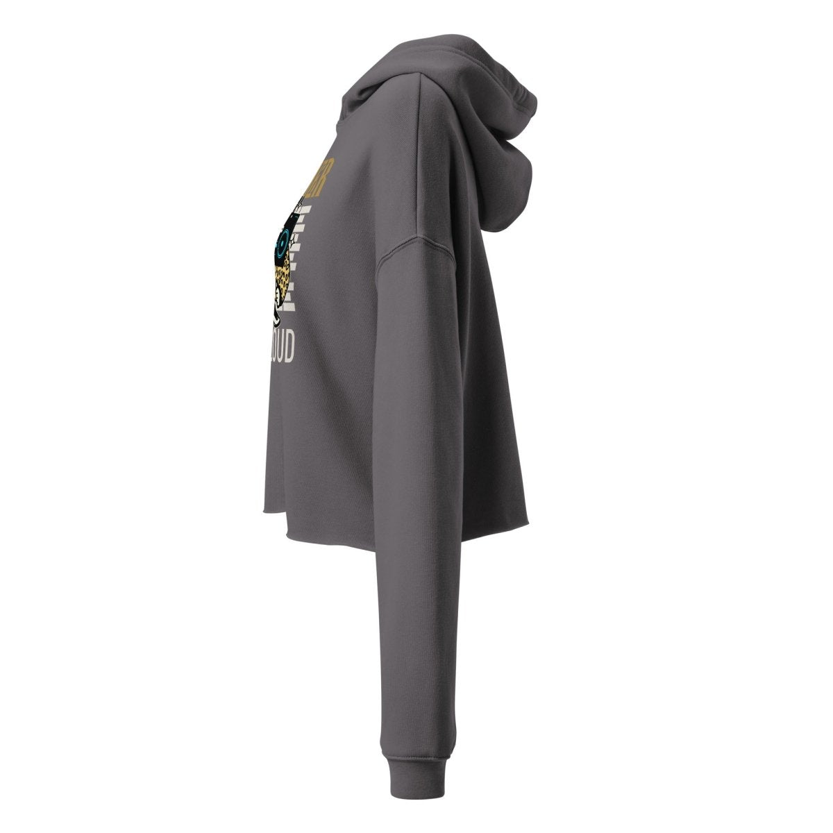 Recover Out Loud Crop Hoodie - Stylish Workout & Lounge Hooded Sweatshirt for Women - Perfect for Yoga, Gym & Casual Wear