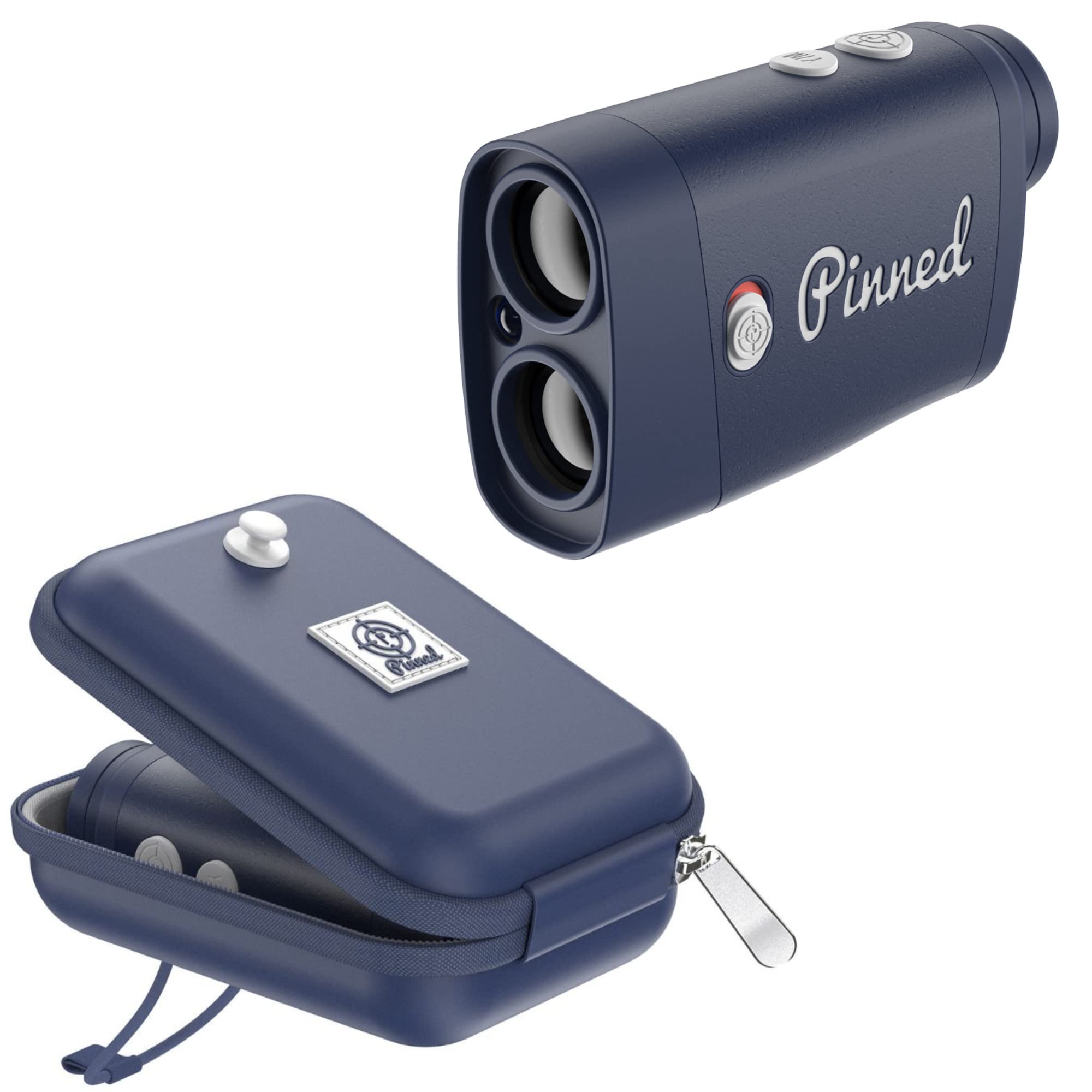 Premium Prism Slope Golf Rangefinder with Pin Lock & Vibration - USB Rechargeable Laser Distance Measuring Device for Golfers - Accurate Yardage Finder for Men & Women - Perfect Golf Gift for Tournaments & Practice