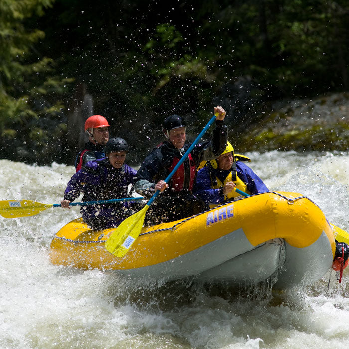 Puma Self Bailing Raft with 2 Thwarts - Inflatable Boat for Fishing, Whitewater Rafting & River Adventures | Heavy Duty PVC Material for Durability