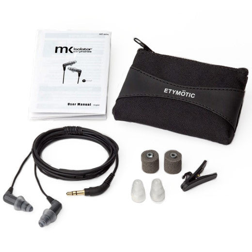 Etymotic MK5 Noise Isolating Earphones - High Fidelity Sound for Music, Travel & Work - Perfect for Commuting, Office & Studio Use
