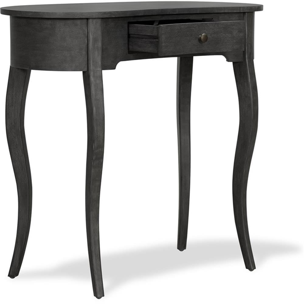 Finch Thaddeus Modern Gray Console Table - Entryway Sofa Table, Hallway Accent Table for Living Room, Bedroom & Office Decor