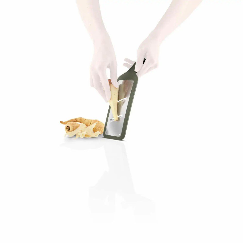 Premium EVA SOLO Green Kitchen Tool - Multi-Functional Grater & Slicer for Cheese, Vegetables & Fruits | Perfect for Meal Prep, Salad Making & Cooking
