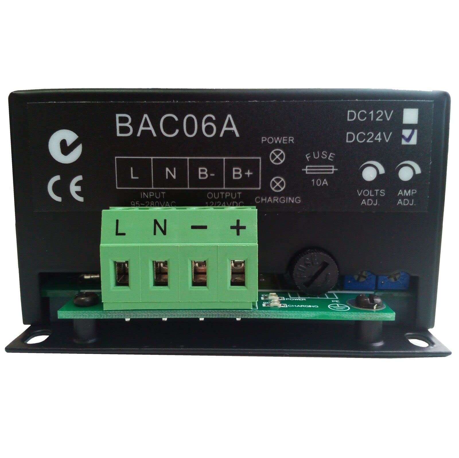 Smartgen BAC06A 24V Intelligent Floating Battery Charger for Diesel Generators - Perfect for Backup Power, Emergency Use & Off-Grid Applications
