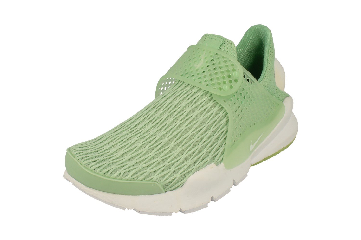 Nike Women's Sock Dart PRM Running Shoes - Lightweight Sneakers for Training & Gym Workouts (UK 7.5 US 10 EU 42, Enamel Green/White) - Perfect for Jogging, Fitness & Casual Wear