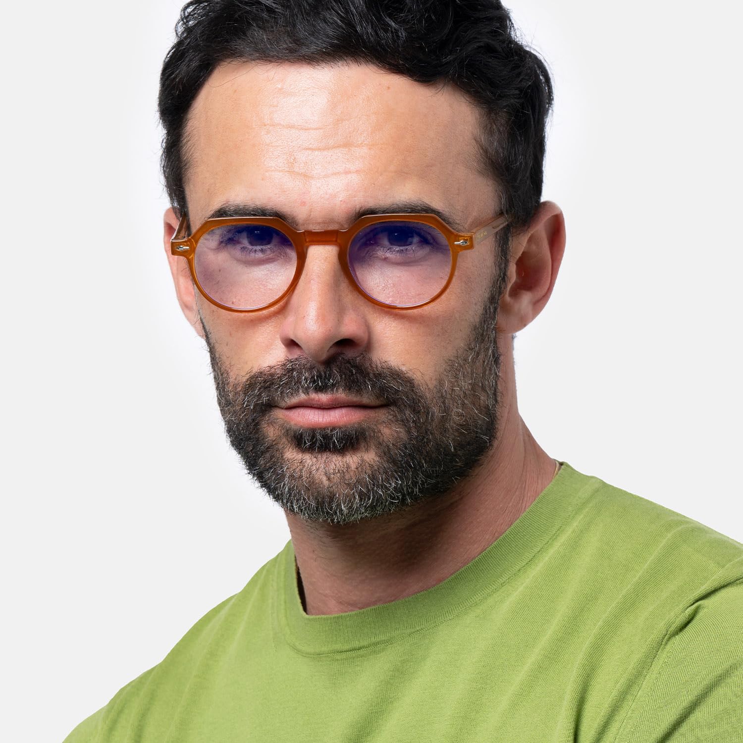 HERLING Merrick Blue Light Blocking Glasses - Acetate Frame for Eye Strain Relief - Perfect for Computer Work, Gaming & Screen Time
