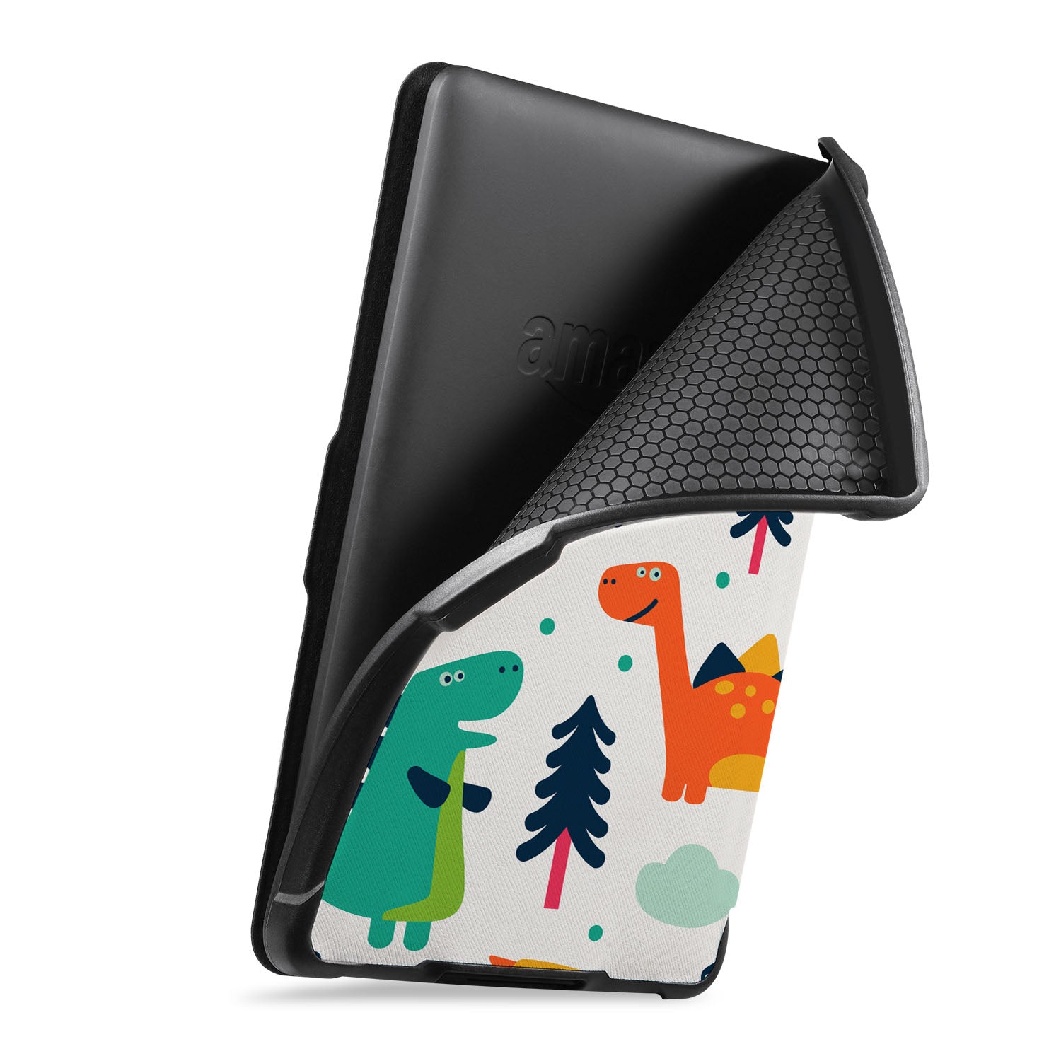 Durable Kindle Case with Dinosaur Design - Protective Cover for Kindle E-Reader - Perfect for Reading at Home, Travel, and School
