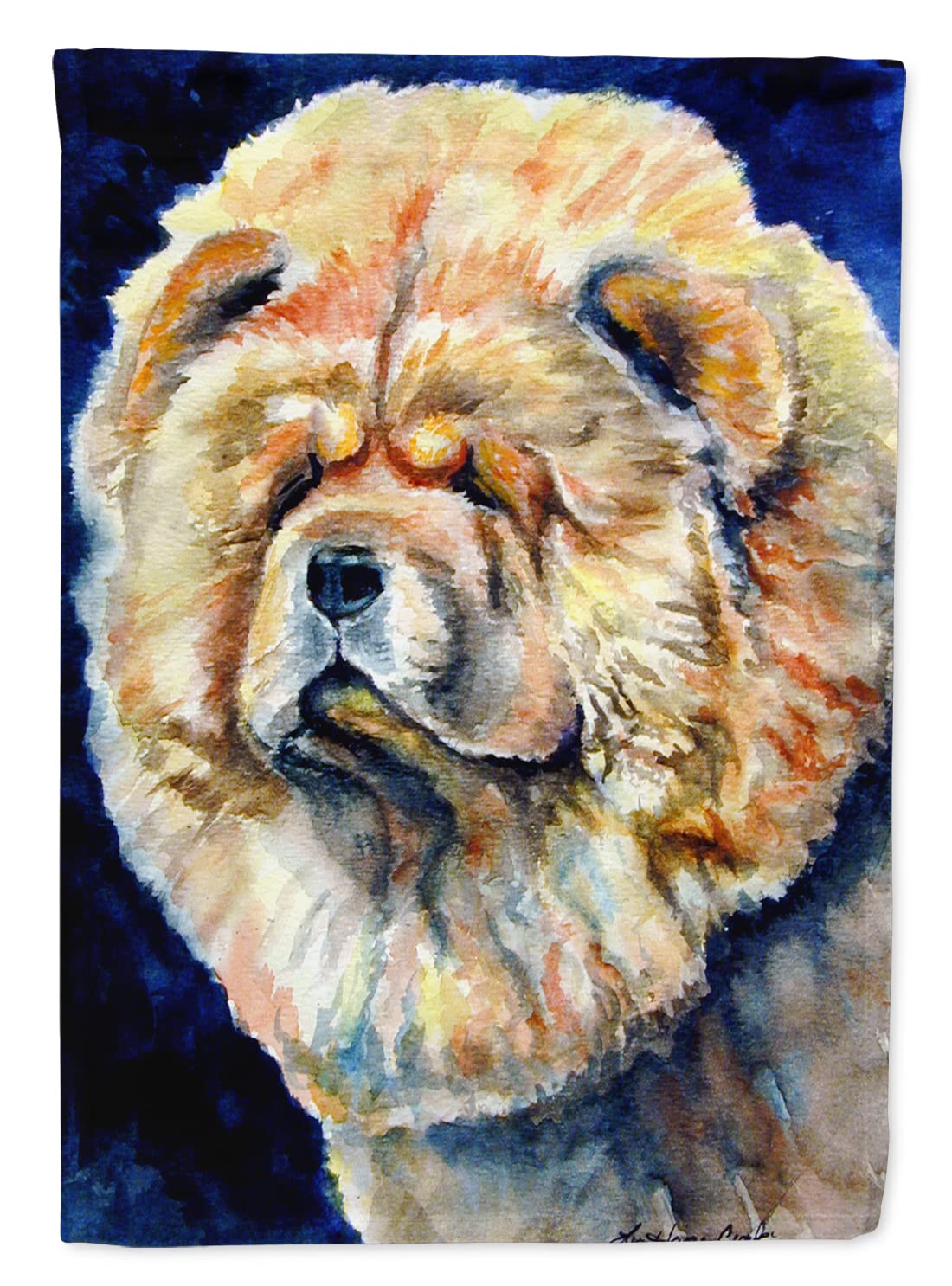 Caroline's Treasures 7341GF Chow Chow Decorative Garden Flag - Colorful Outdoor Yard Banner for Mailbox, Patio, Flower Beds & Lawn Decor | Perfect for Seasonal Home & Garden Display