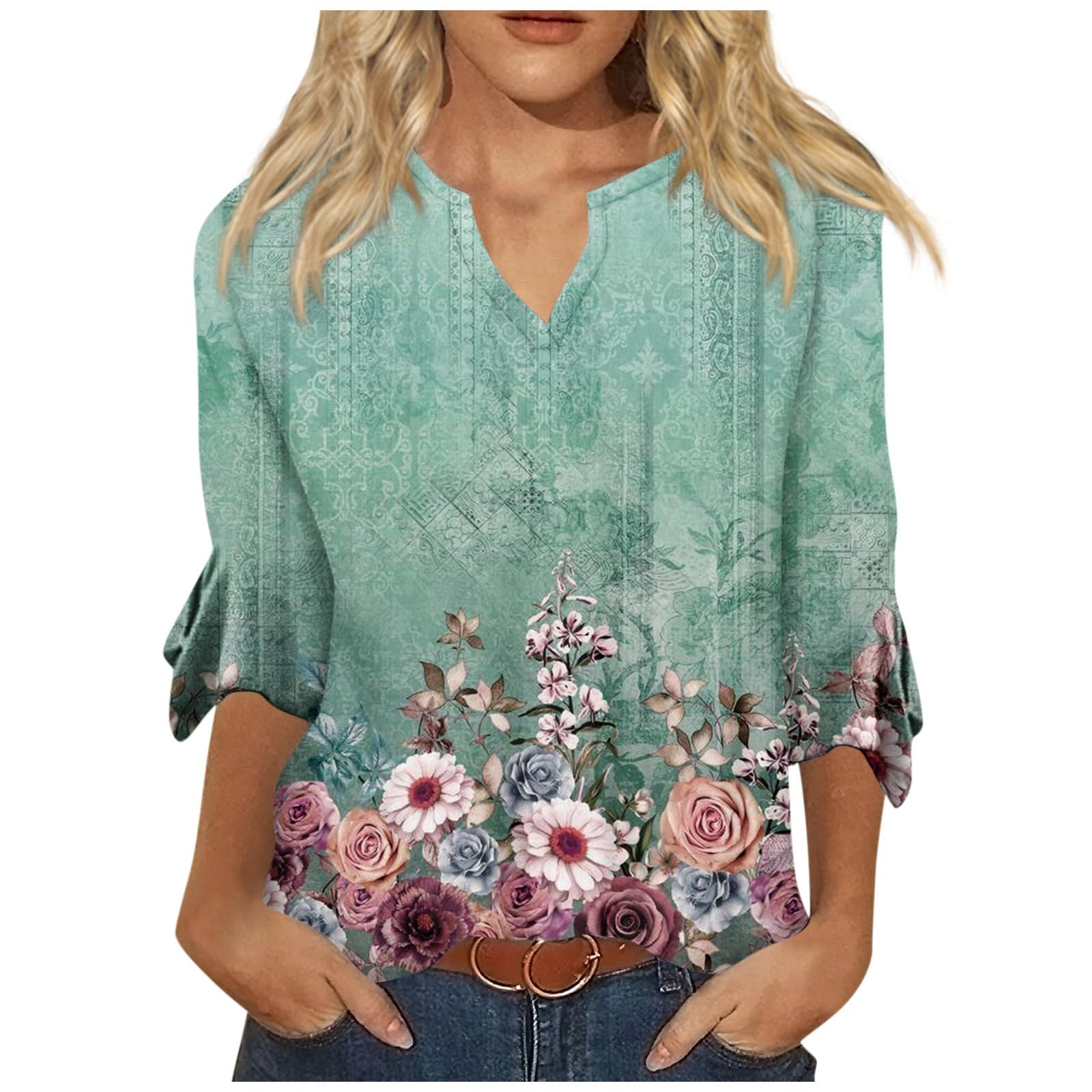 Women's Summer T-Shirts - Breathable Short Sleeve Casual Tops for Women | Perfect for Beach, Vacation & Everyday Wear