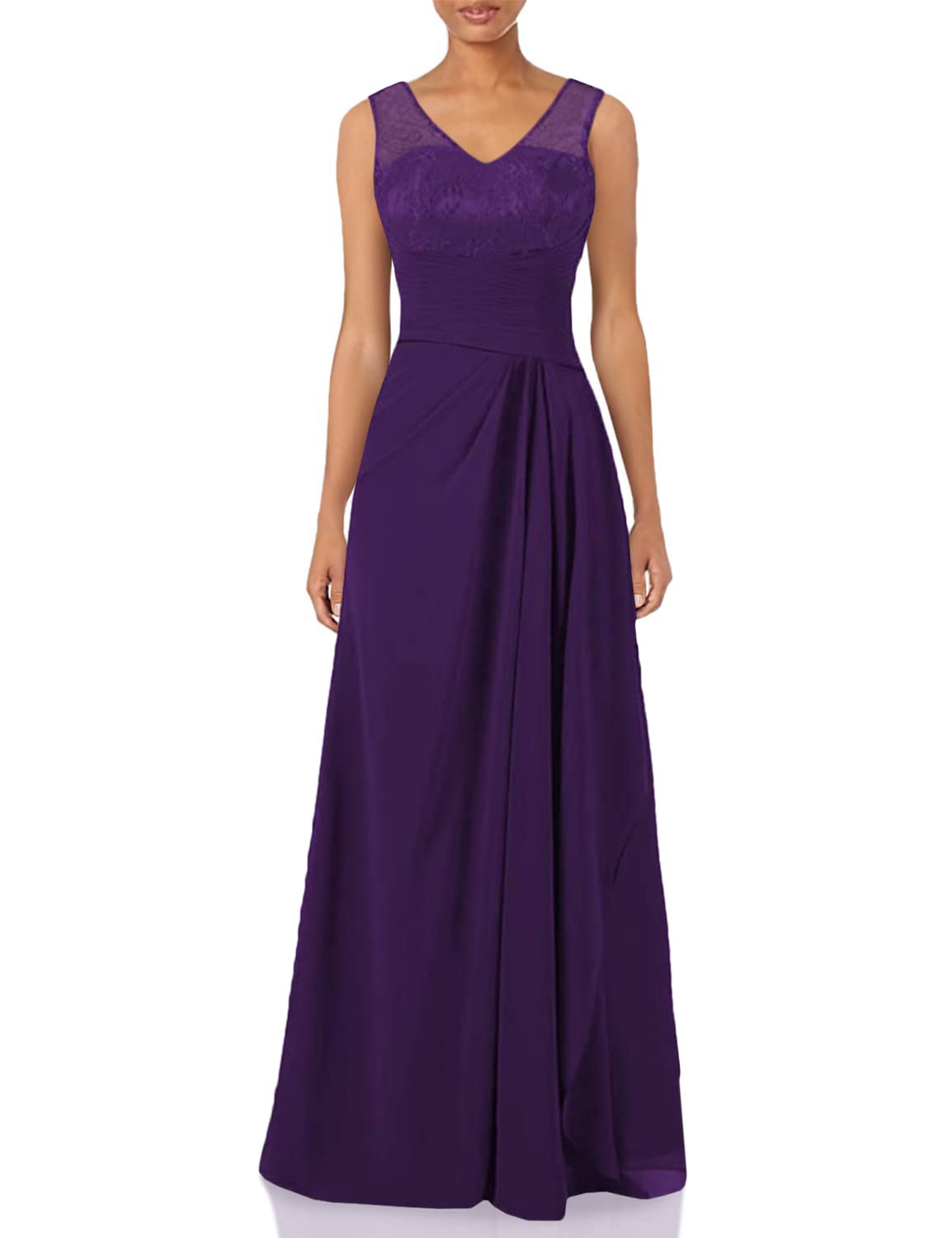 Elegant Long Chiffon Prom Dresses & Lace Bridesmaid Gowns for Evening Parties, Weddings & Formal Events