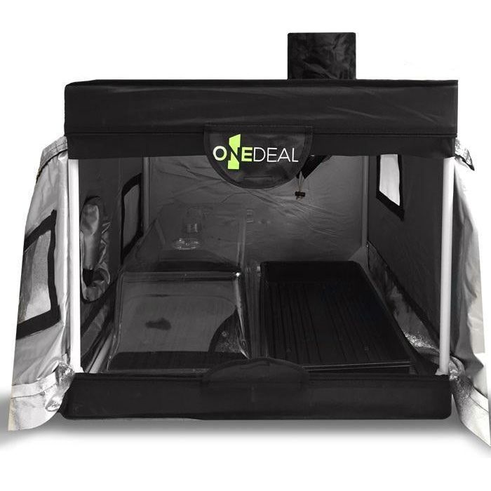 OneDeal Mini Clone Box 2x2x1.10 ft Hydroponic Grow Tent Kit for Indoor Plants, Seedlings & Clones - Perfect for Home Gardening, Herbs, and Small Space Cultivation