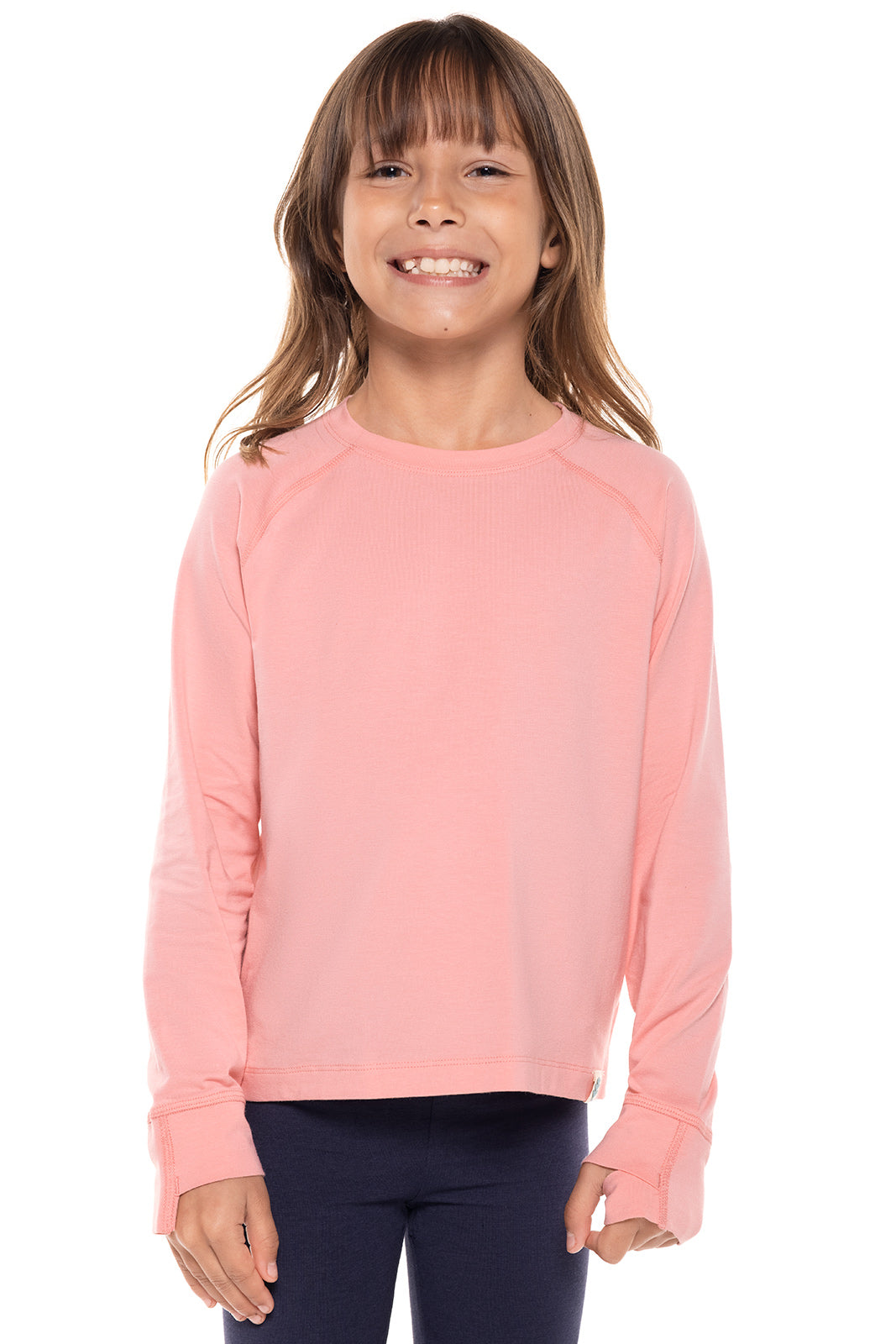 LumaLeo Kids Long Sleeve T-Shirt for Boys & Girls | Soft Cotton Comfort Fit Tee | Perfect for School, Playdates & Family Outings