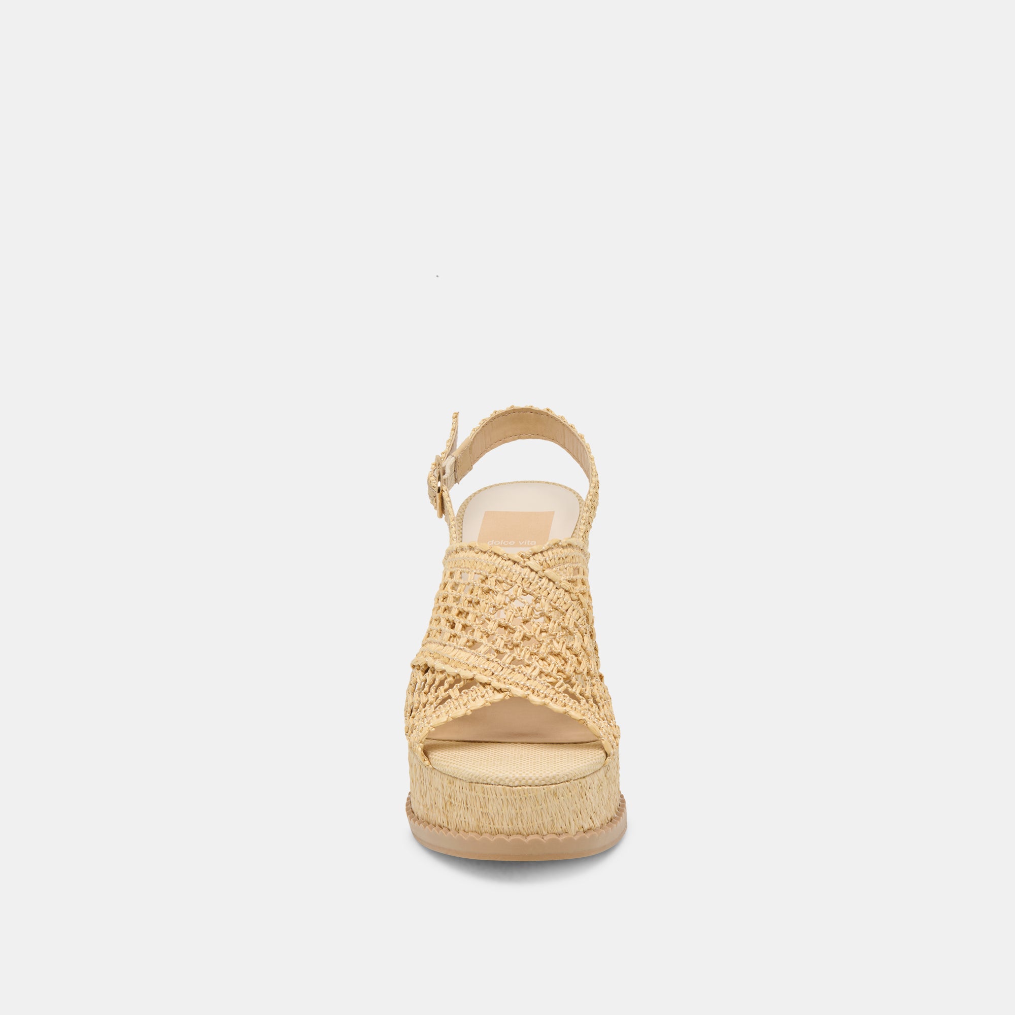 DEXLER Women's Natural Woven Raffia Wedge Sandals - Comfortable Summer Beach Wedges for Outdoor, Vacation & Casual Wear