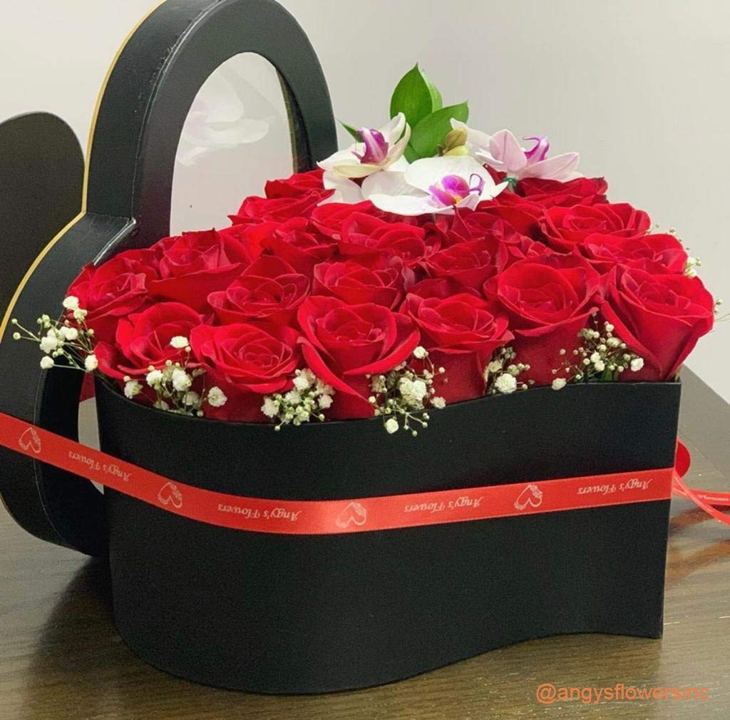 Premium Heart Shaped Gift Boxes Set of 3 - Luxury Black Valentine's Day Jewelry & Flower Packaging for Weddings, Anniversaries, and Romantic Occasions