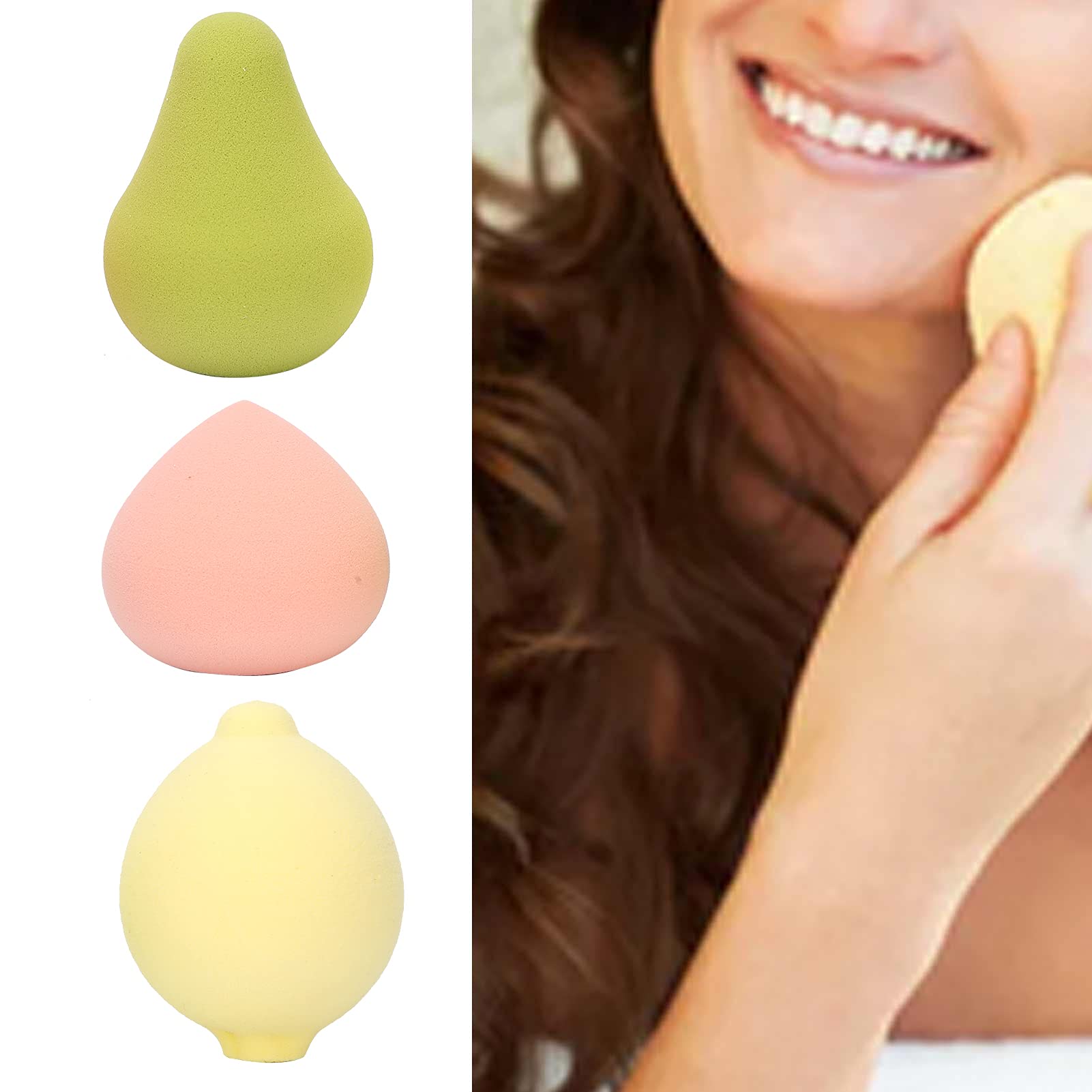 **Latex-Free Makeup Sponge Blender - Foundation & Beauty Sponge for Flawless Application**