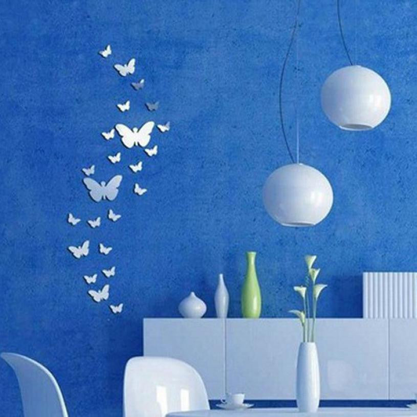 3D Butterfly Wall Stickers - Home Decor Set of 1 for Living Room, Bedroom, Nursery | Peel and Stick Removable Wall Art | Easy DIY Wall Decoration for Home Interior Design