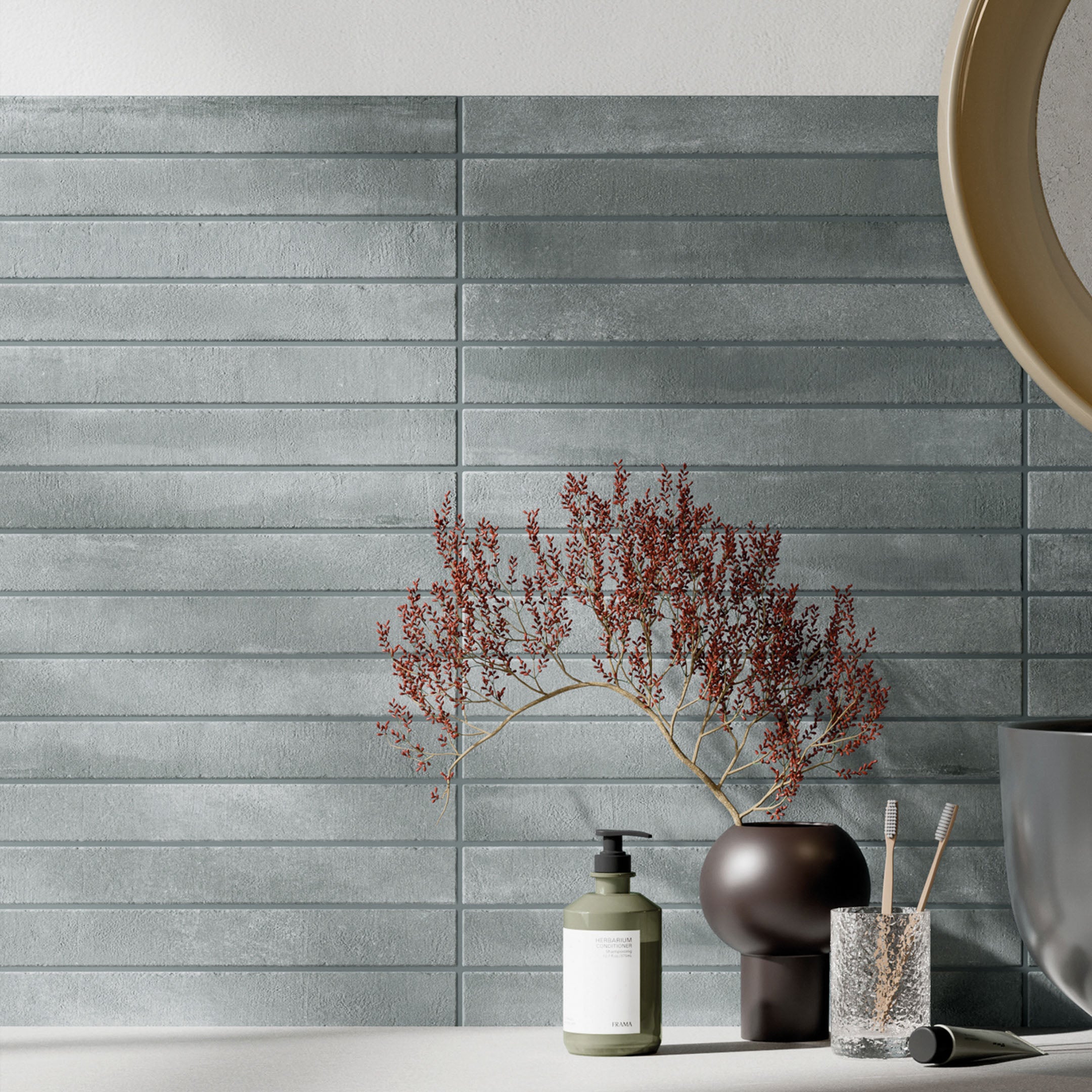 Arenosa Matte Zellige Subway Wall Tile - Premium Ceramic Tile for Kitchen Backsplash, Bathroom, and Shower Walls - Waterproof & Easy to Clean