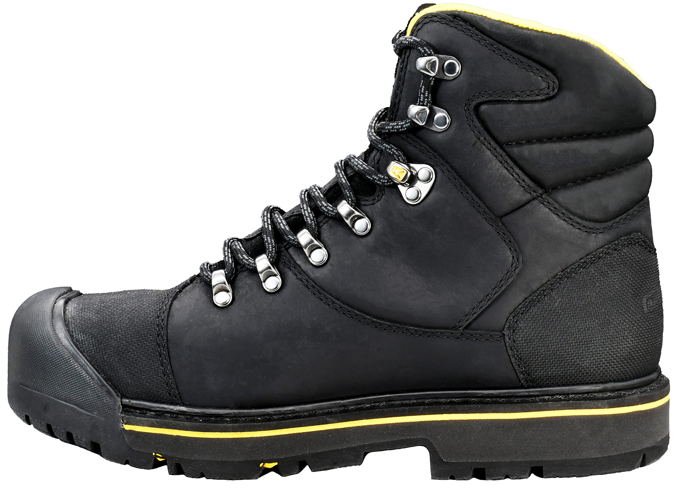 KEEN Utility Men's Milwaukee 6 Steel Toe Work Boot - Waterproof Safety Shoes for Construction & Industrial Work - Durable Non-Slip Work Boots for Electricians, Carpenters & Outdoor Labor