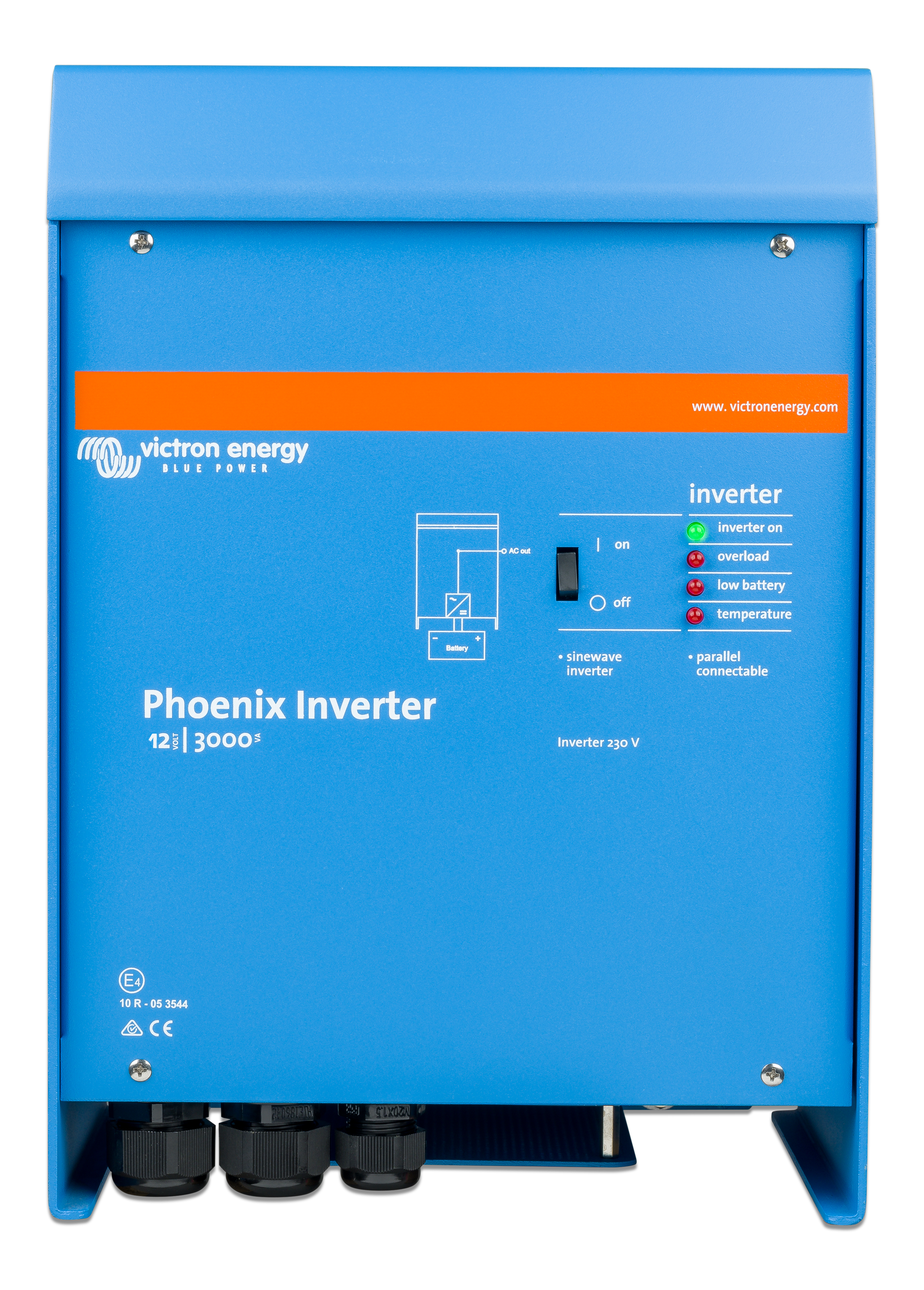 Victron Energy Phoenix Inverter 12V 3000W 120V Pure Sine Wave Power Inverter with VE.BUS Technology - Perfect for RVs, Boats, Solar Systems & Off-Grid Power Solutions (Model: PIN123020100)