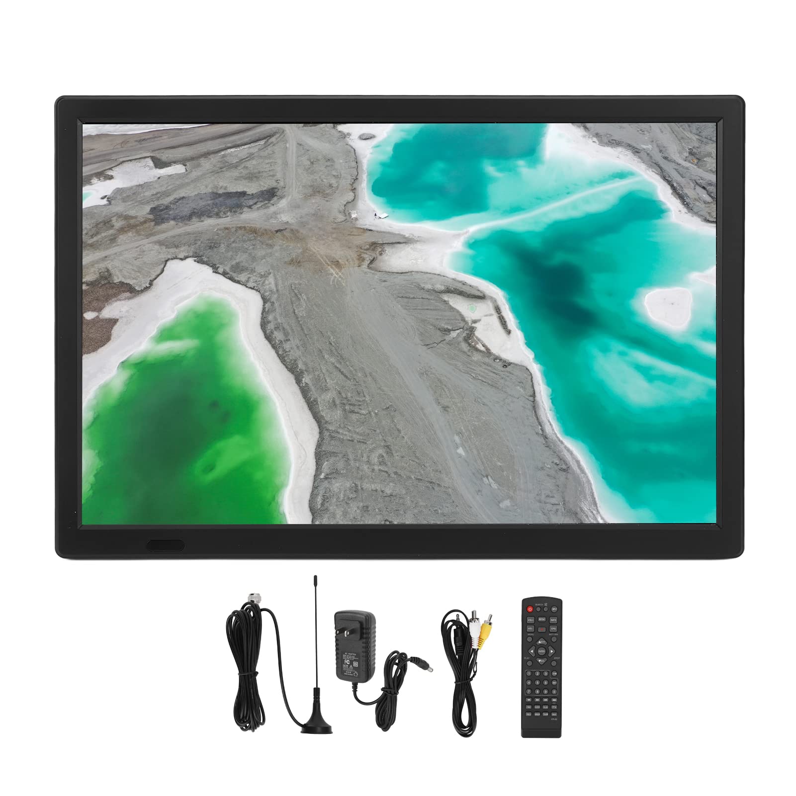 Bewinner 16 Inch HD Digital TV - 1280x800 Resolution ATSC Portable Television with Digital Tuner, HDMI, USB, FM Radio, AV Inputs - Includes Stand & Remote - Perfect for Kids, Car Travel & Camping Entertainment