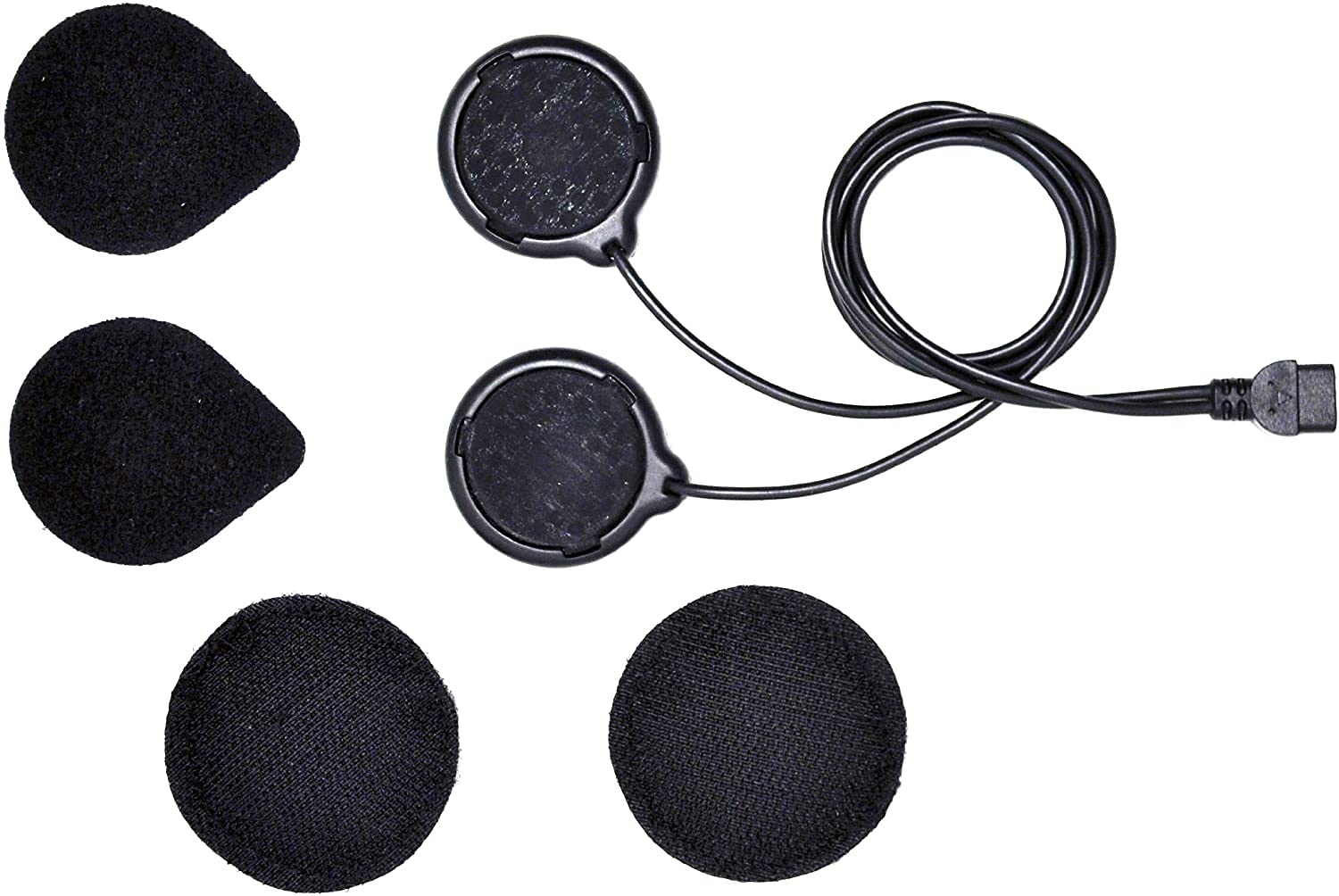 Sena Slim Speaker for SMH10R Bluetooth Headset (SMH10R-A0202) - Compact Wireless Audio Companion for Motorcycle Communication & Outdoor Adventures - Black
