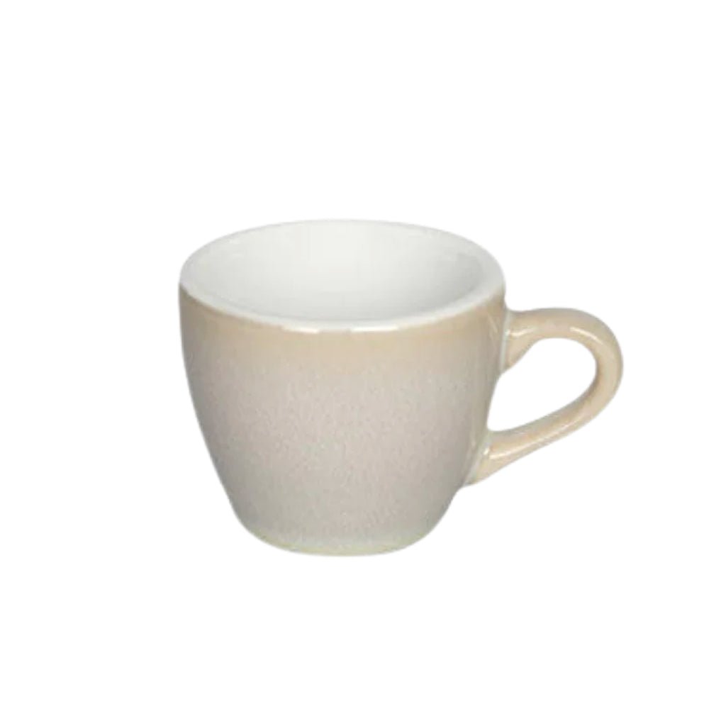 Loveramics 80ml Espresso Egg Cup - Premium Ceramic Coffee Cup for Espresso & Cappuccino - Set of 1 (Potters Colours) - Perfect for Home Cafes, Coffee Shops & Gifts