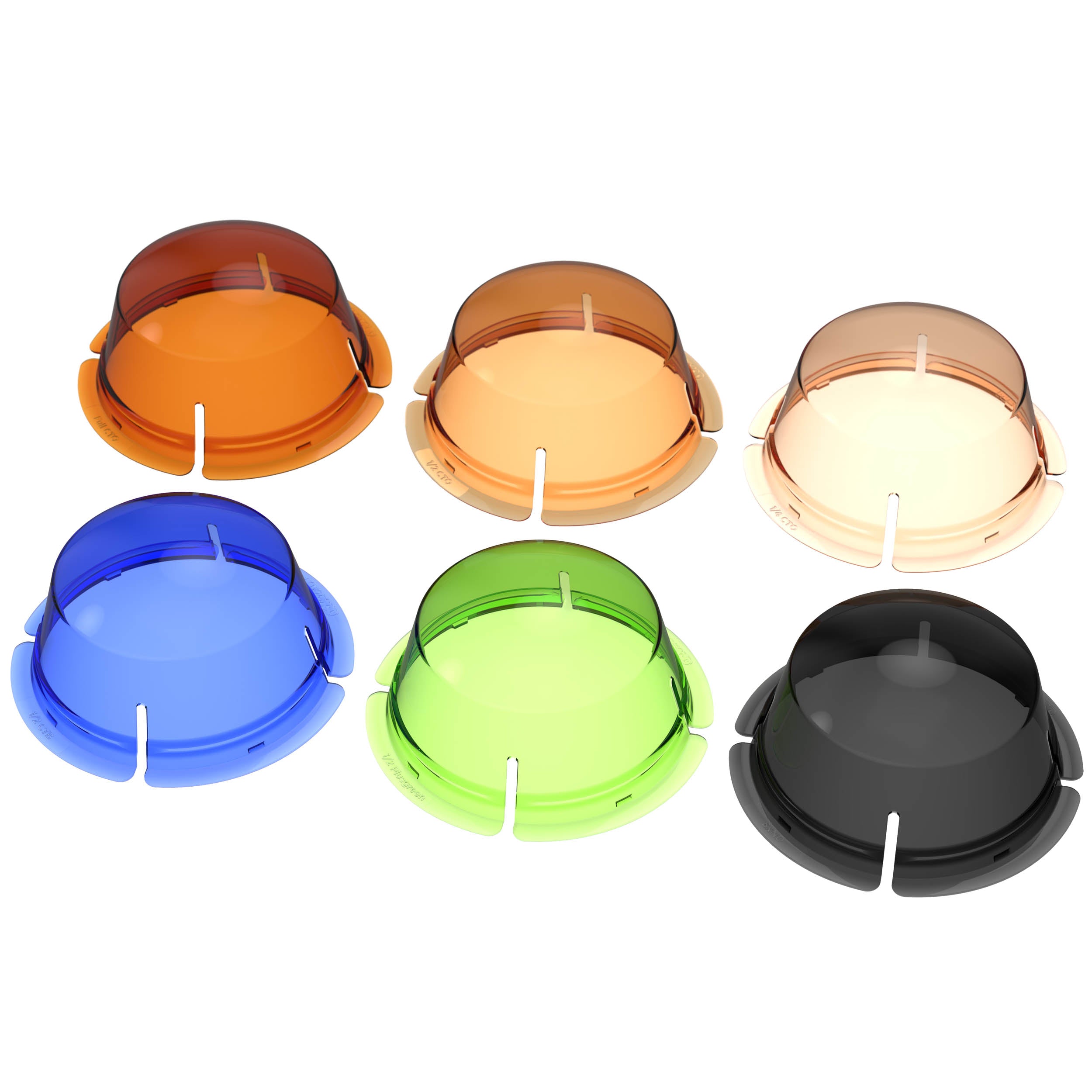 6-Piece Color Correction Dome Gels Kit for MagMod Reflector XL & Pro Softboxes - Perfect for Studio Photography & Video Lighting Adjustments