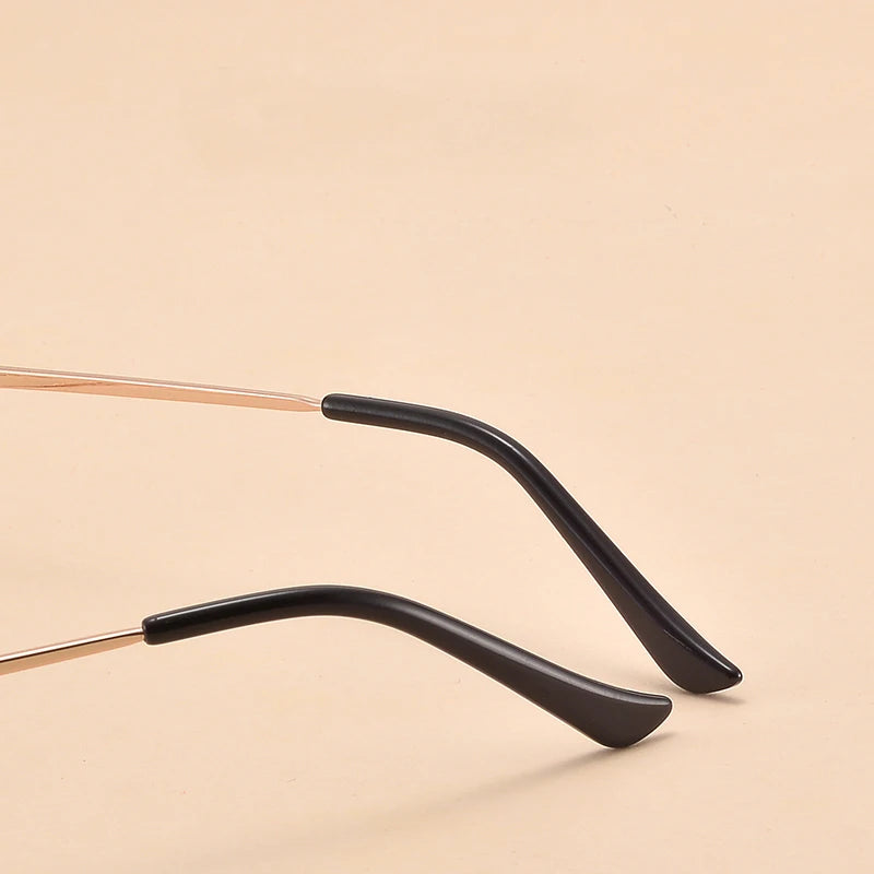 Bclear Women's Full Rim Oval Alloy Eyeglasses Frame My2033 - Lightweight & Stylish Eyewear for Work, Reading & Everyday Fashion