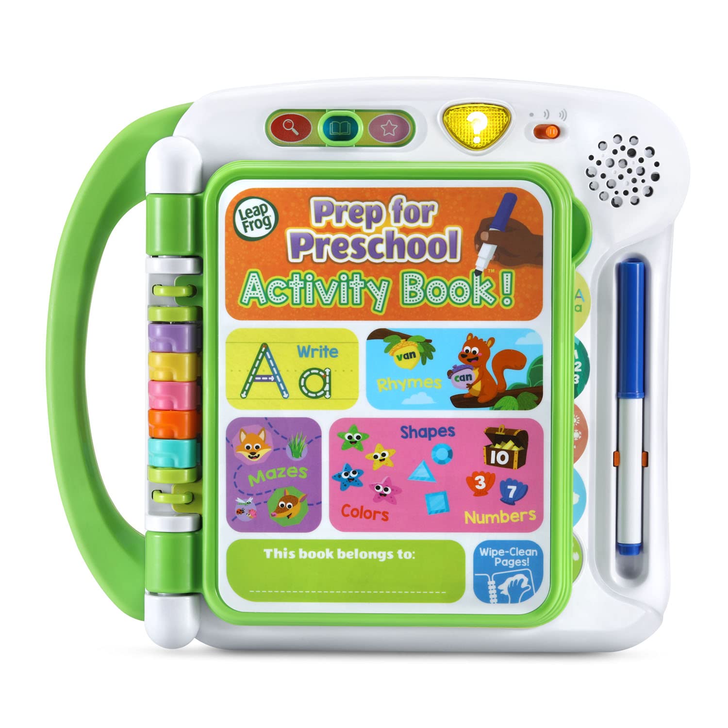 LeapFrog Preschool Activity Book - Fun Learning for Toddlers