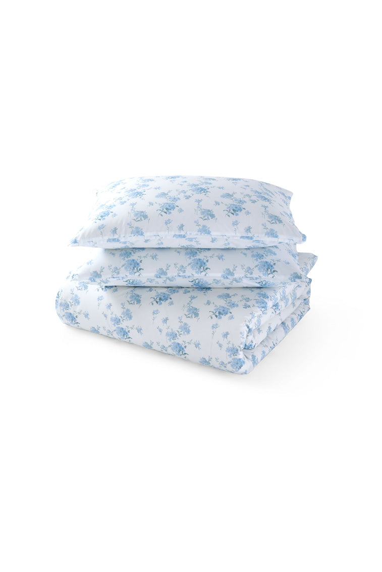 Twin/XL Duvet Cover Set with Floral Sham - MOONLIGHT SHADOW | Soft Bedding for Girls' Room, Guest Bedroom & Dorm Decor
