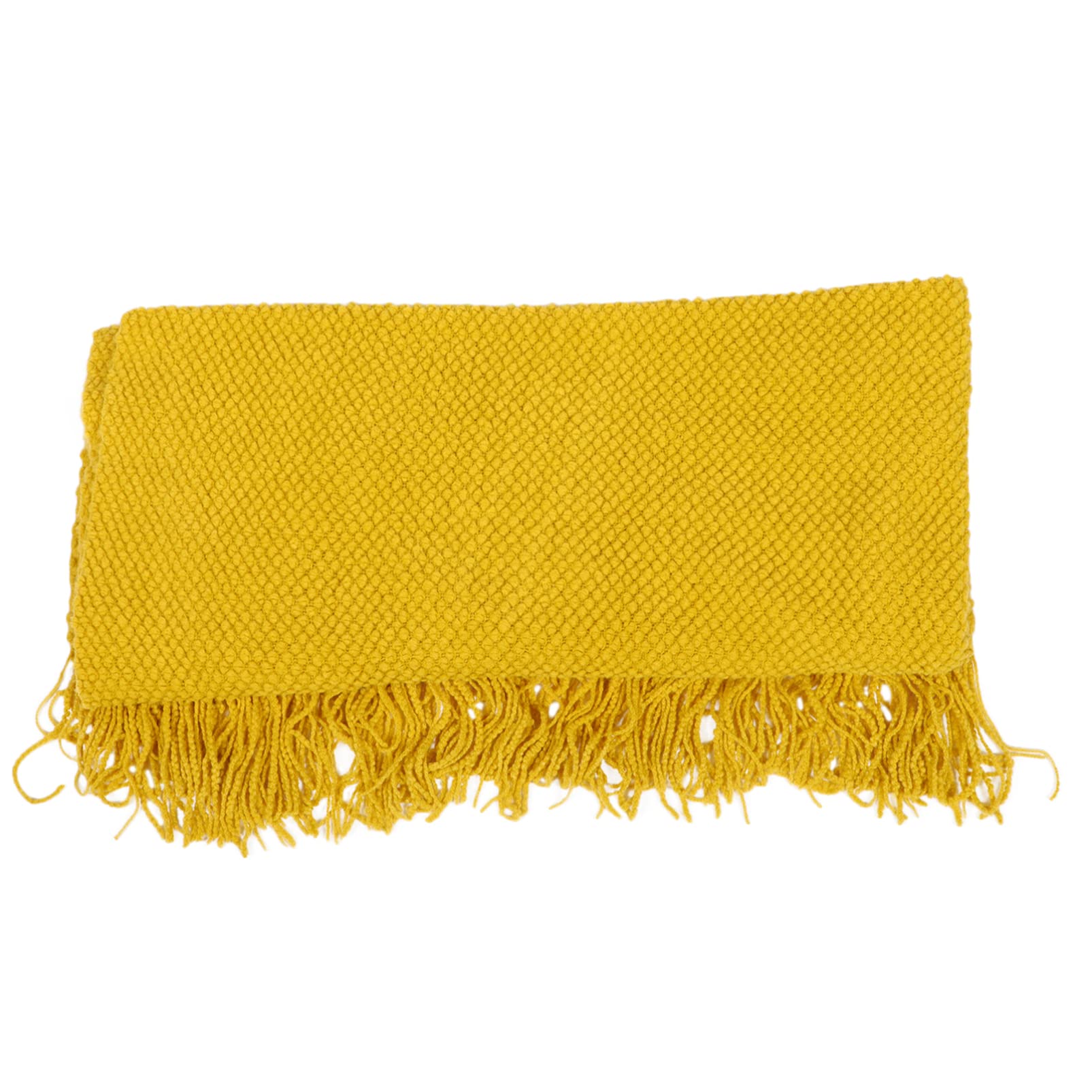 Unomor Knit Sofa Blanket with Tassels - Cozy Warm Throw Blanket for Couch, Chair & Bed - Perfect for Living Room Decor, Winter Snuggling and Home Comfort