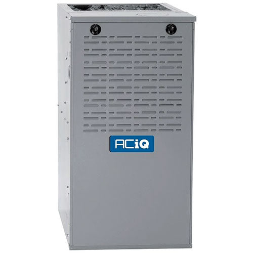 ACiQ 154,000 BTU 80% AFUE Single Stage Multi Positional Gas Furnace - High Efficiency Home Heating System for Cold Climates & Large Spaces